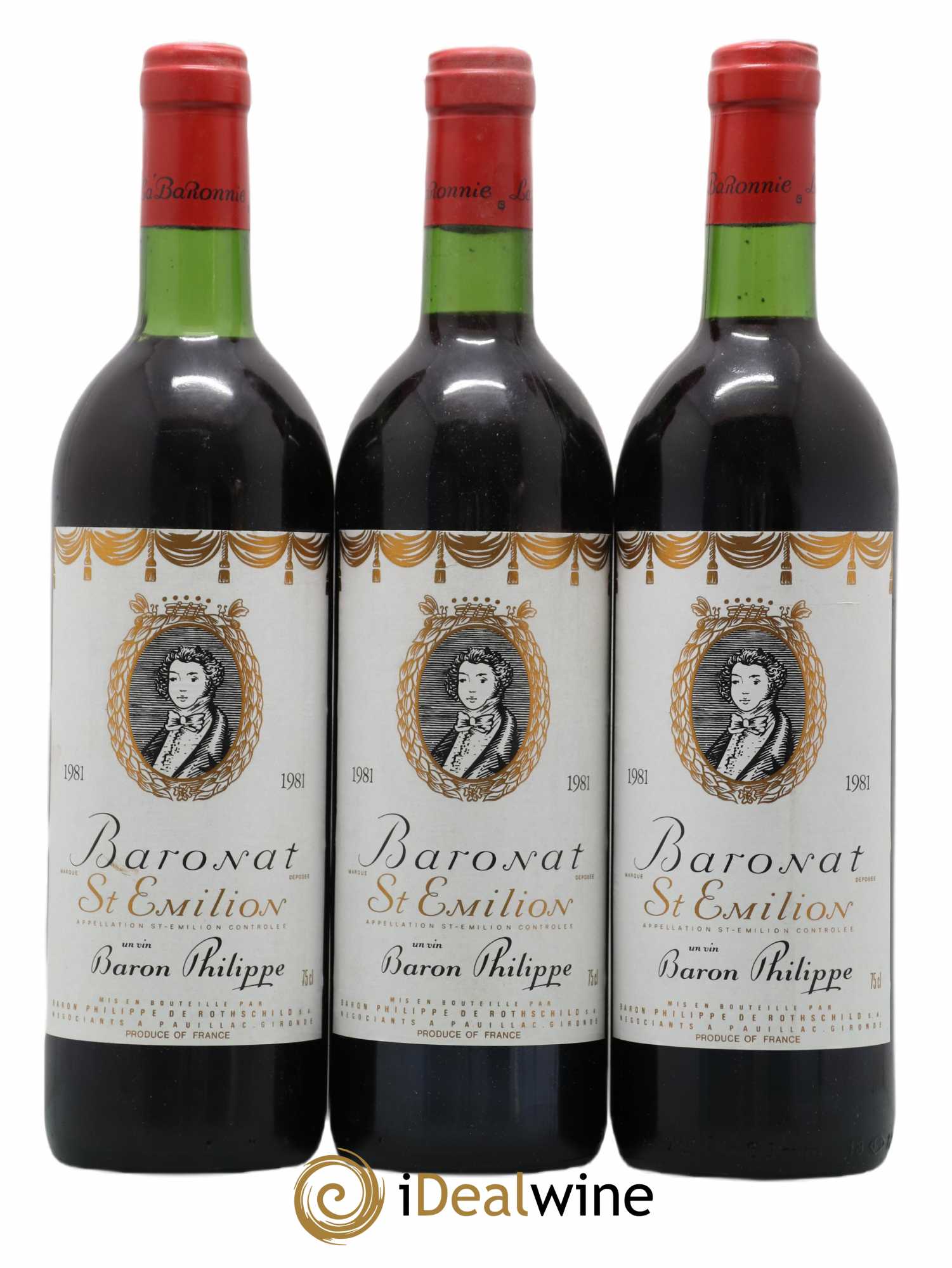 Baronnat 1981 - Lot de 3 bouteilles - 0