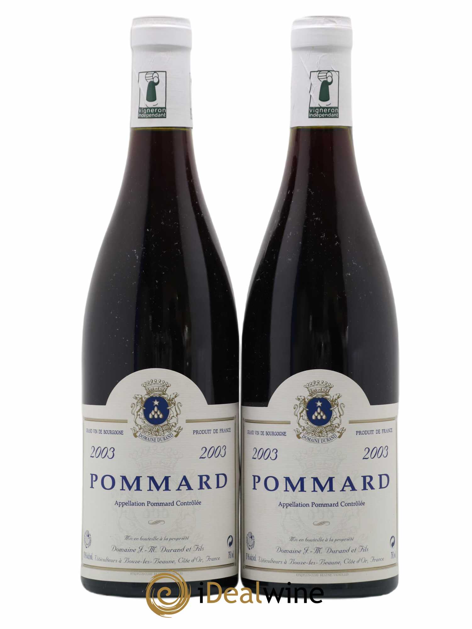 Pommard Domaine Durand 2003 - Posten von 2 Flaschen - 0