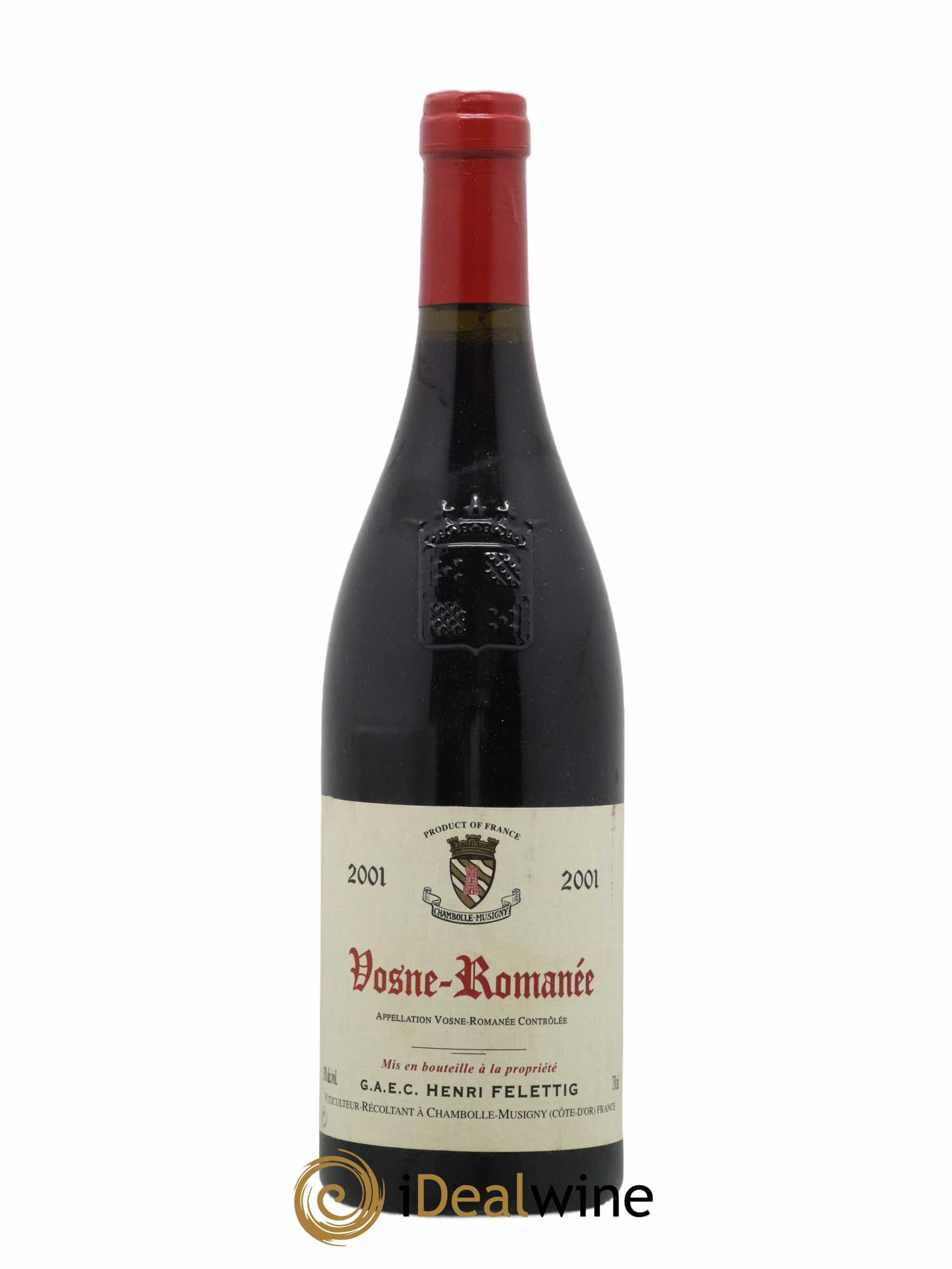 Vosne-Romanée Felettig (Domaine) 2001 - Lot de 1 bouteille - 0