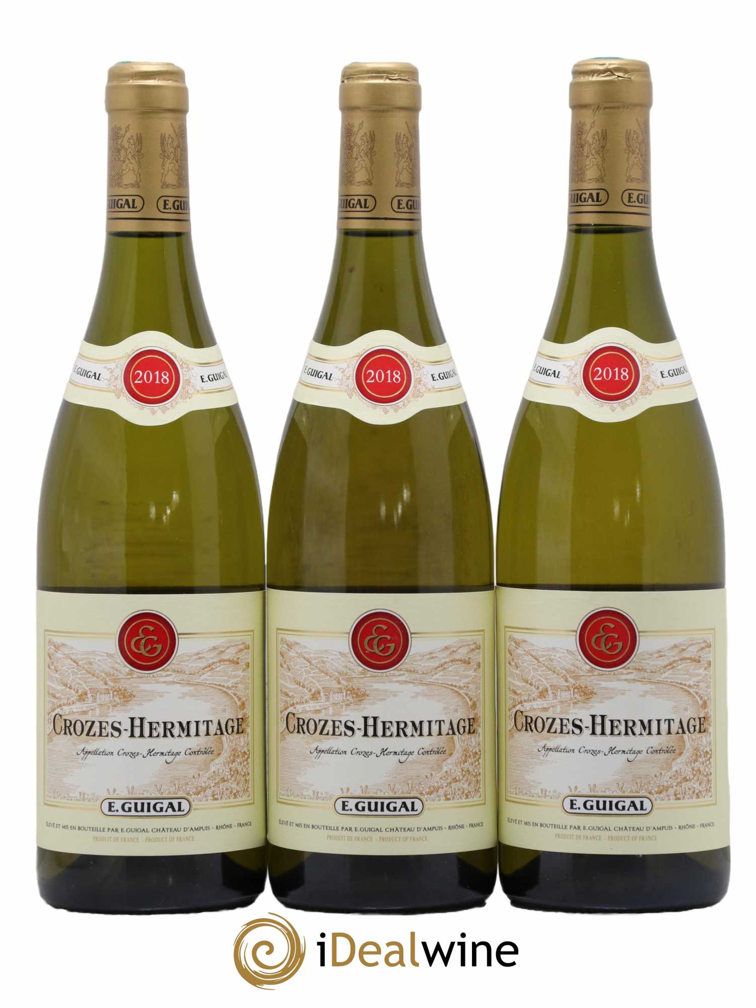 Crozes-Hermitage Guigal 2018 - Lot de 3 bouteilles - 0