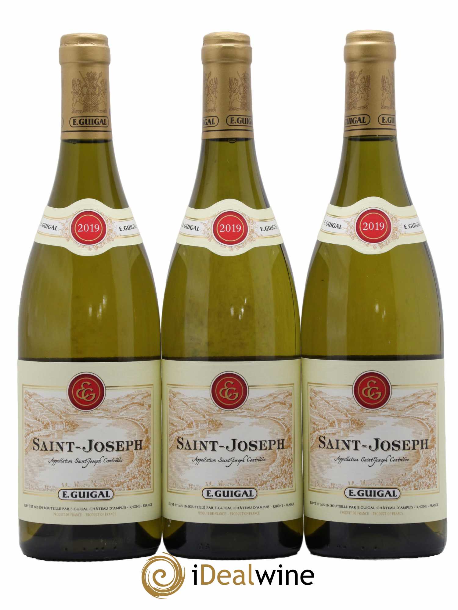 Saint-Joseph Guigal 2019 - Lot de 3 bouteilles - 0