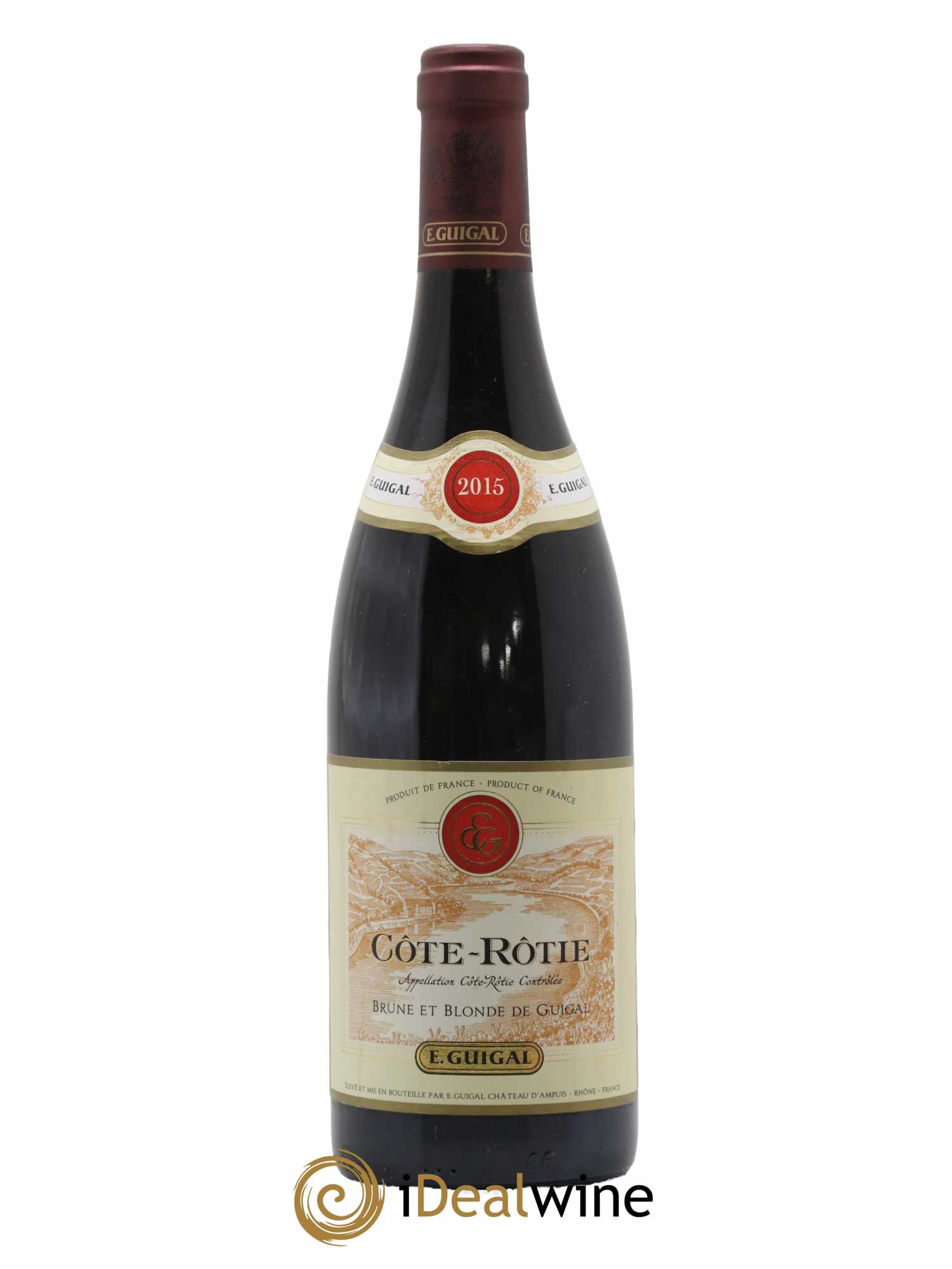 Côte-Rôtie Côtes Brune et Blonde Guigal 2015 - Lot de 1 bouteille - 0