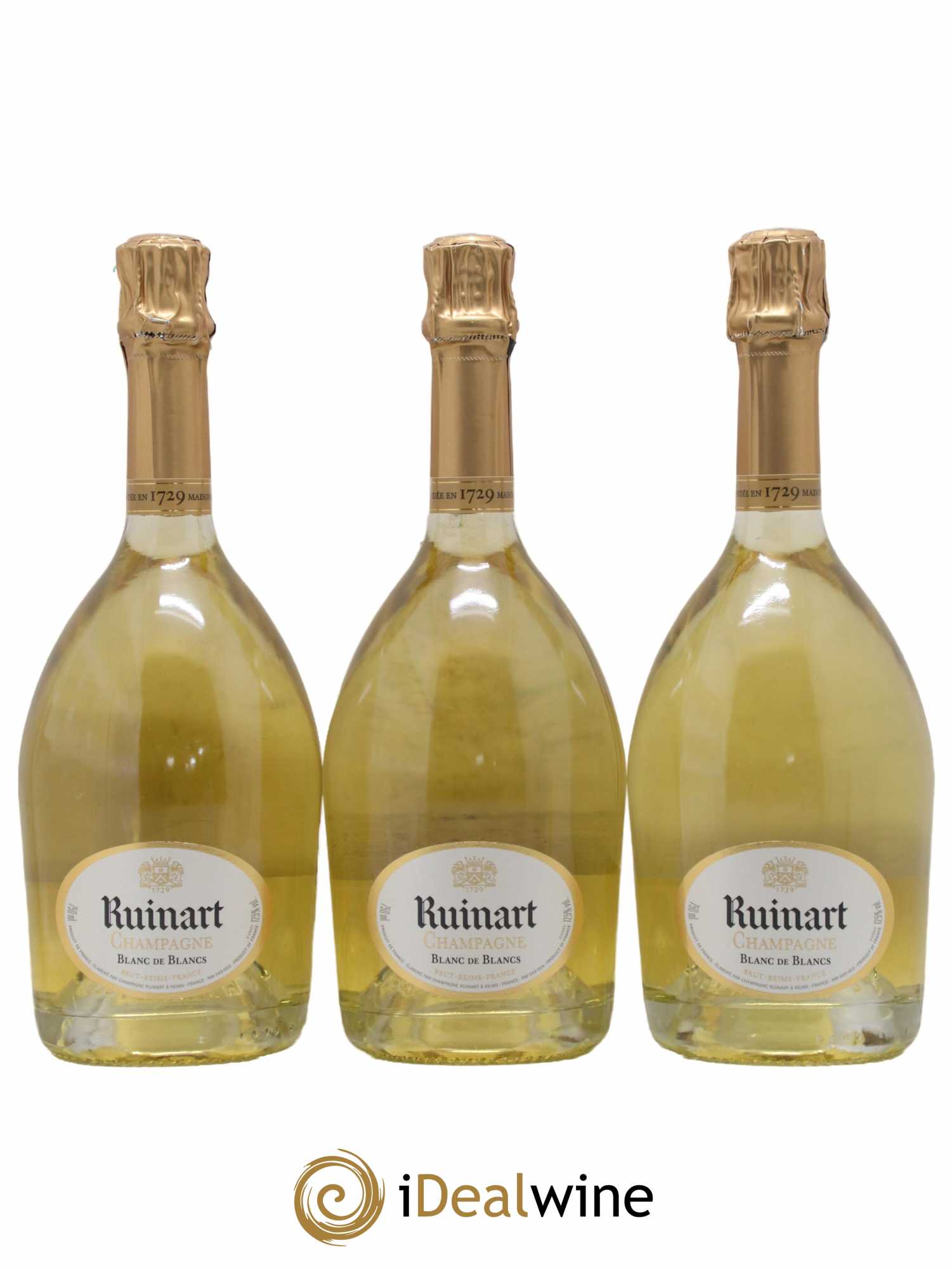 Blanc de Blancs Brut Ruinart - Lot de 3 bouteilles - 0