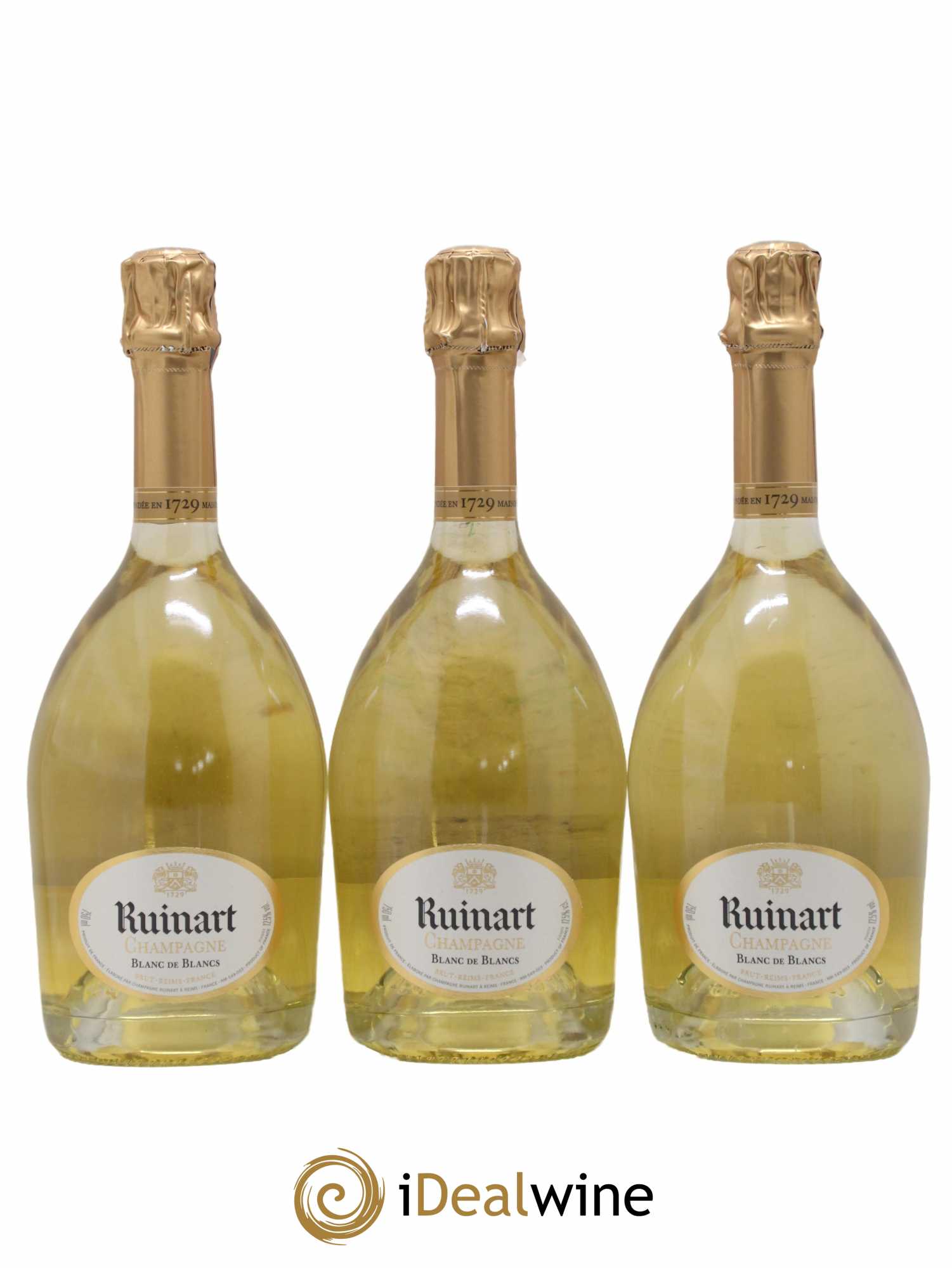 Blanc de Blancs Brut Ruinart - Lot de 3 bouteilles - 0