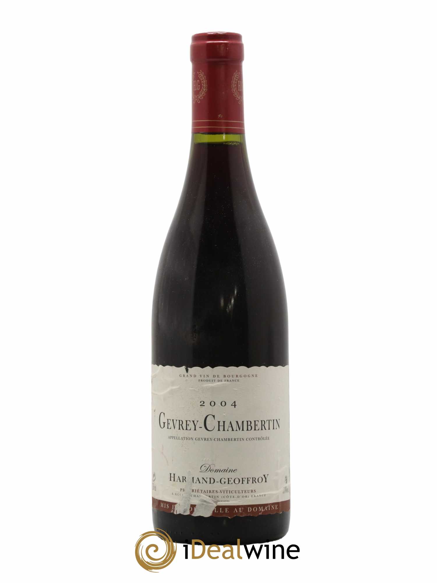 Gevrey-Chambertin Harmand-Geoffroy (Domaine) 2004 - Lot de 1 bouteille - 0