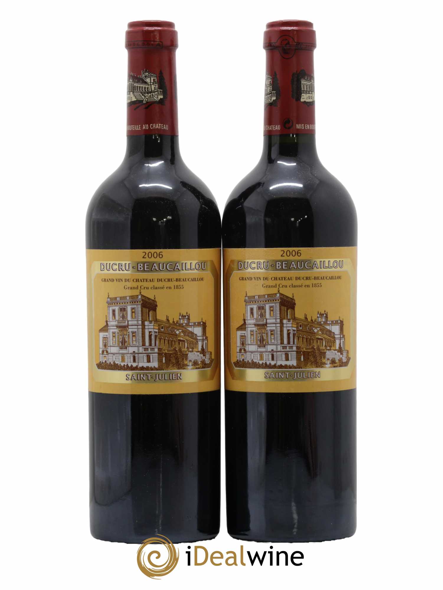 Château Ducru Beaucaillou 2ème Grand Cru Classé 2006 - Lot de 2 bouteilles - 0