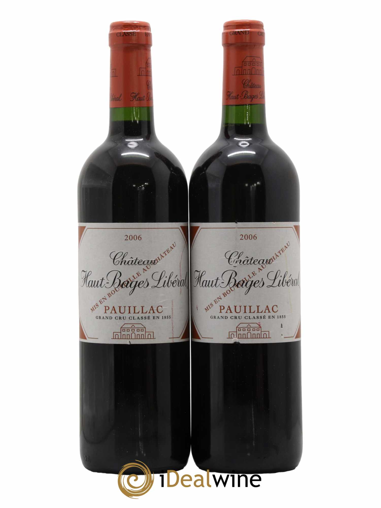 Château Haut Bages Libéral 5ème Grand Cru Classé 2006 - Lot de 2 bouteilles - 0