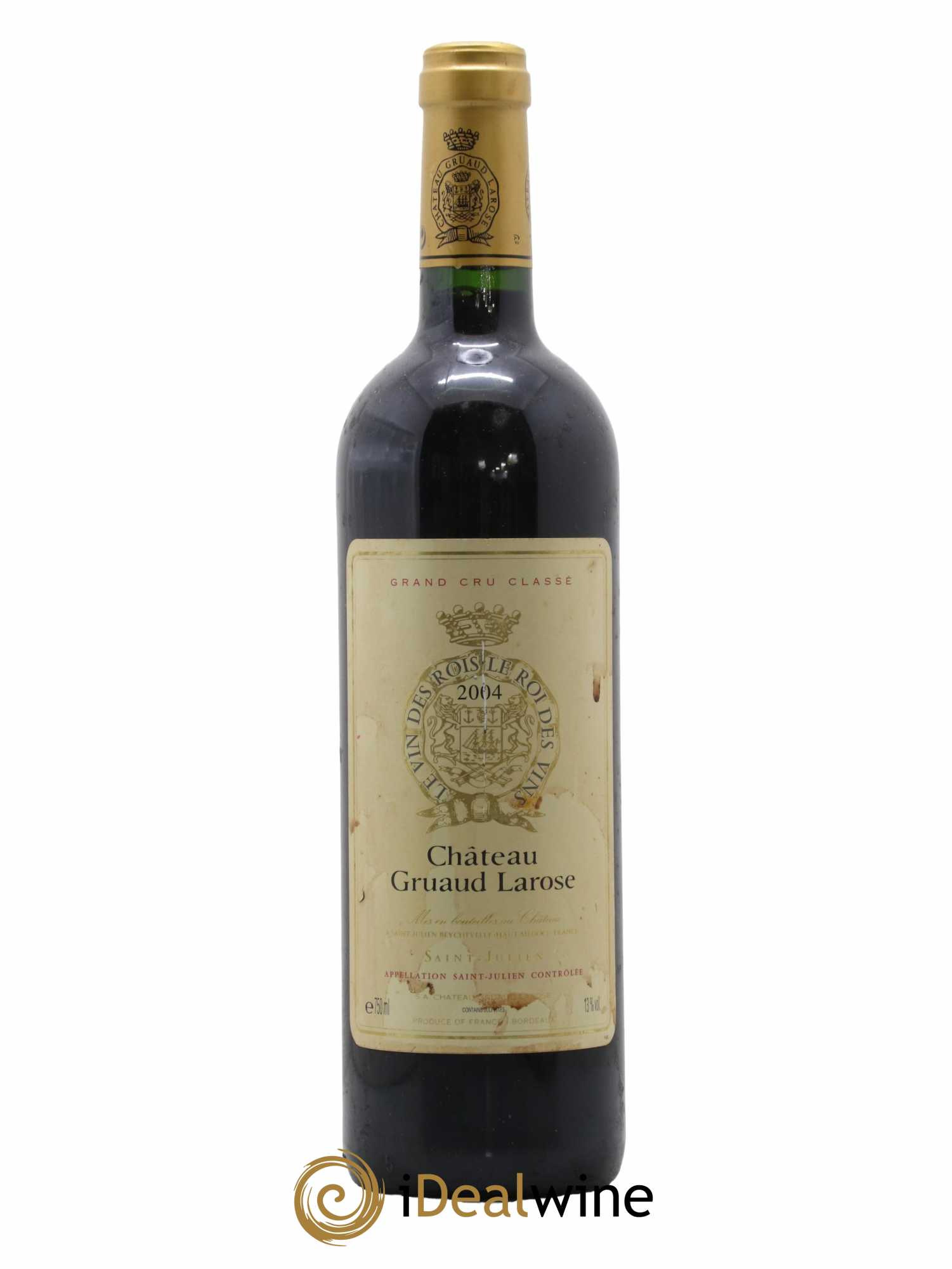 Château Gruaud Larose 2ème Grand Cru Classé 2004 - Lot de 1 bouteille - 0