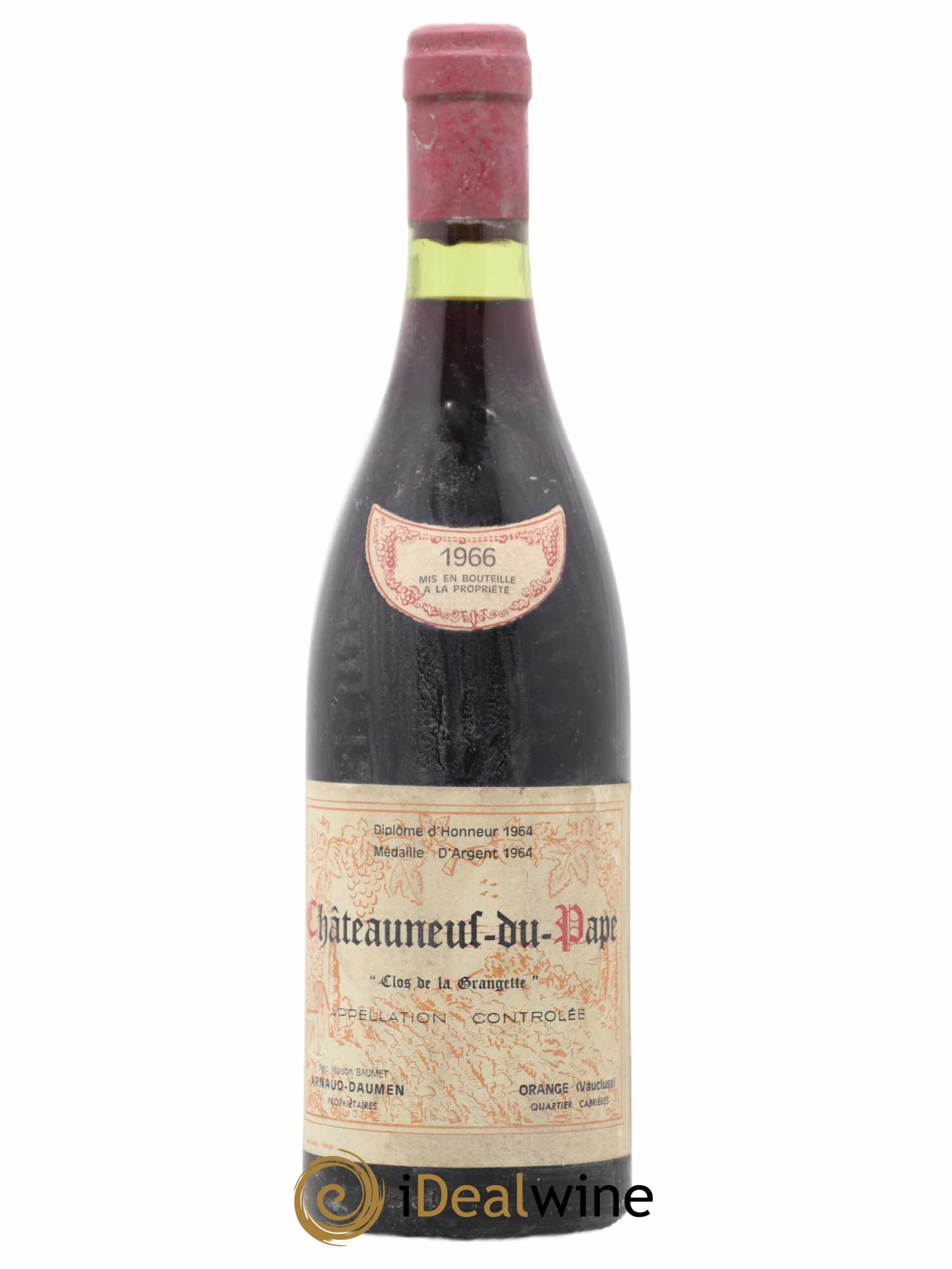Châteauneuf-du-Pape Clos De La Grangette 1966 - Posten von 1 Flasche - 0