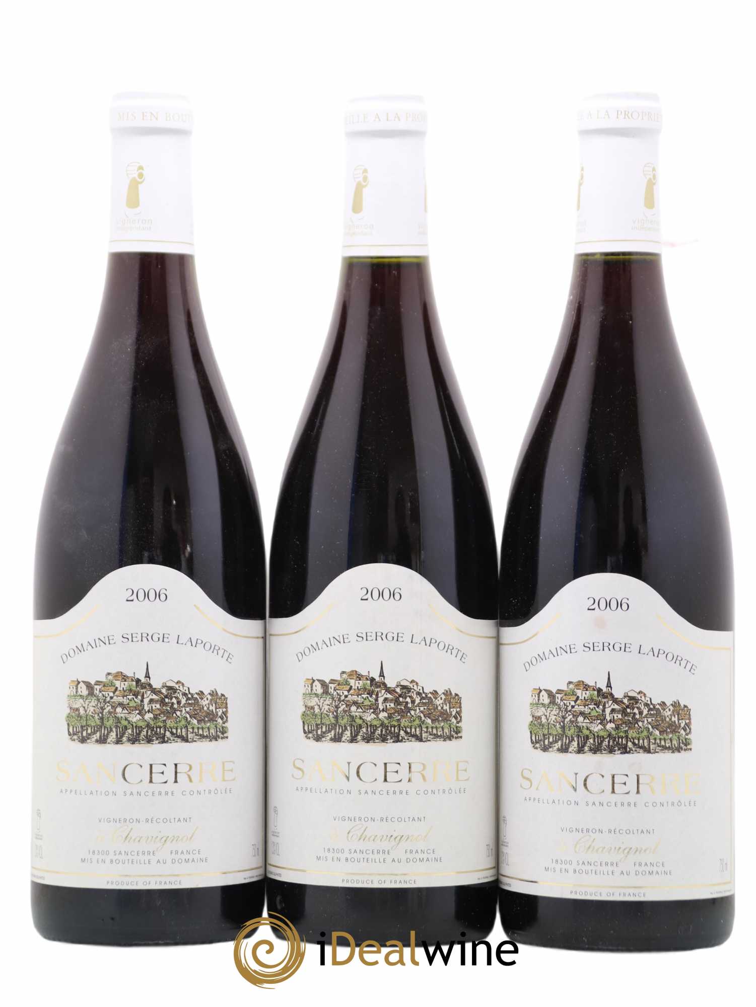 Sancerre Domaine Serge Laporte 2006 - Posten von 3 Flaschen - 0