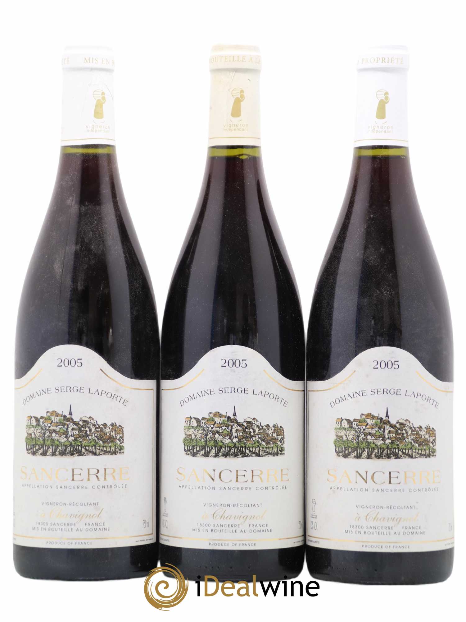Sancerre Domaine Serge Laporte 2005 - Posten von 3 Flaschen - 0