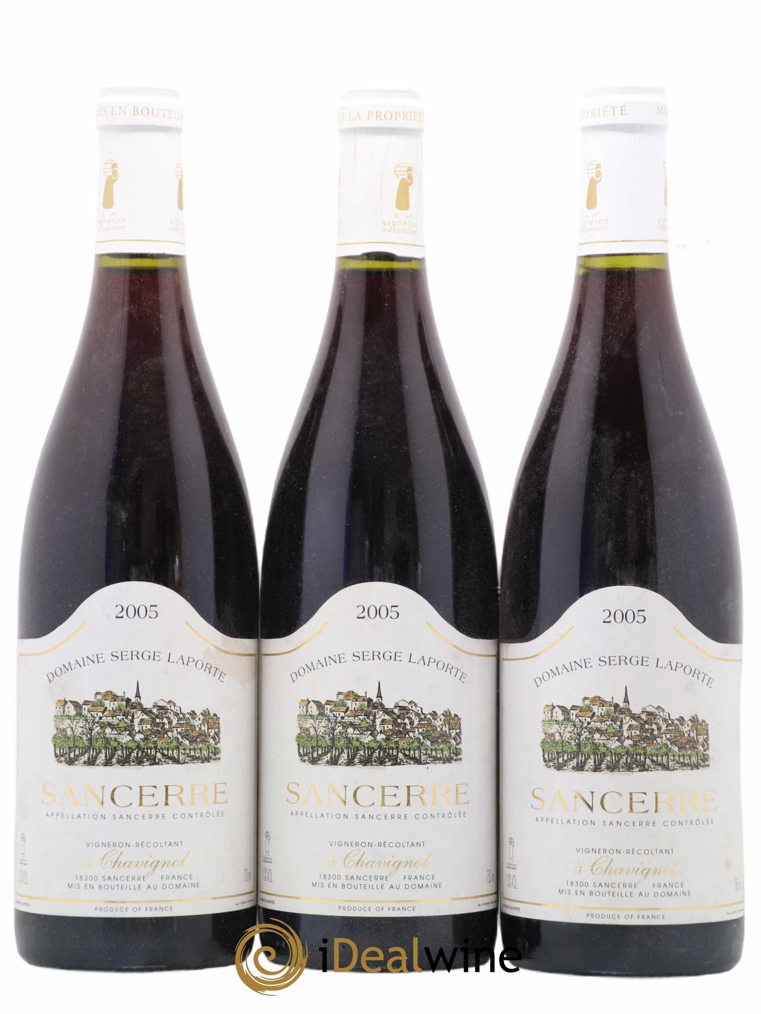 Sancerre Domaine Serge Laporte 2005 - Posten von 3 Flaschen - 0