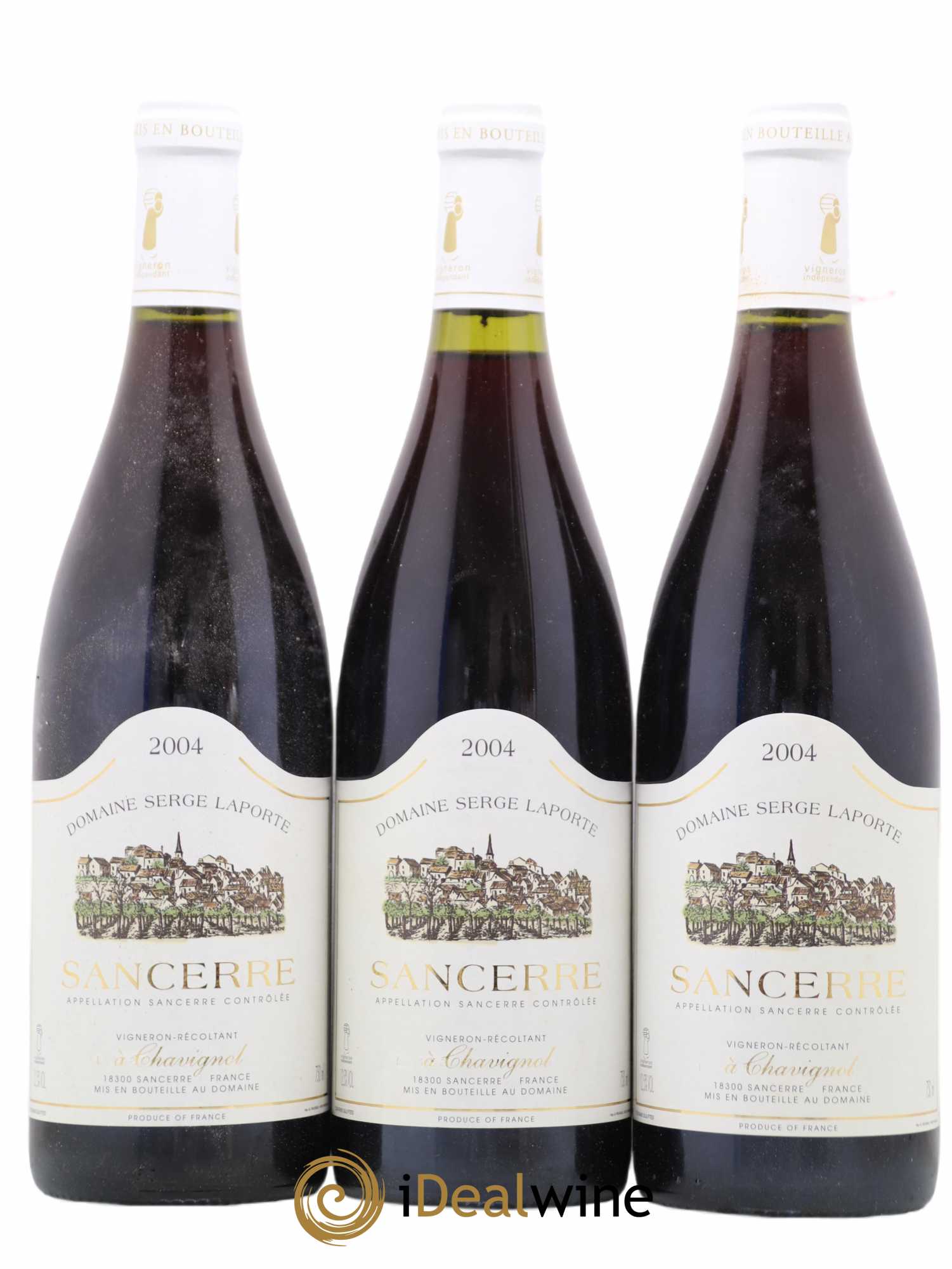 Sancerre Domaine Serge Laporte 2004 - Posten von 3 Flaschen - 0