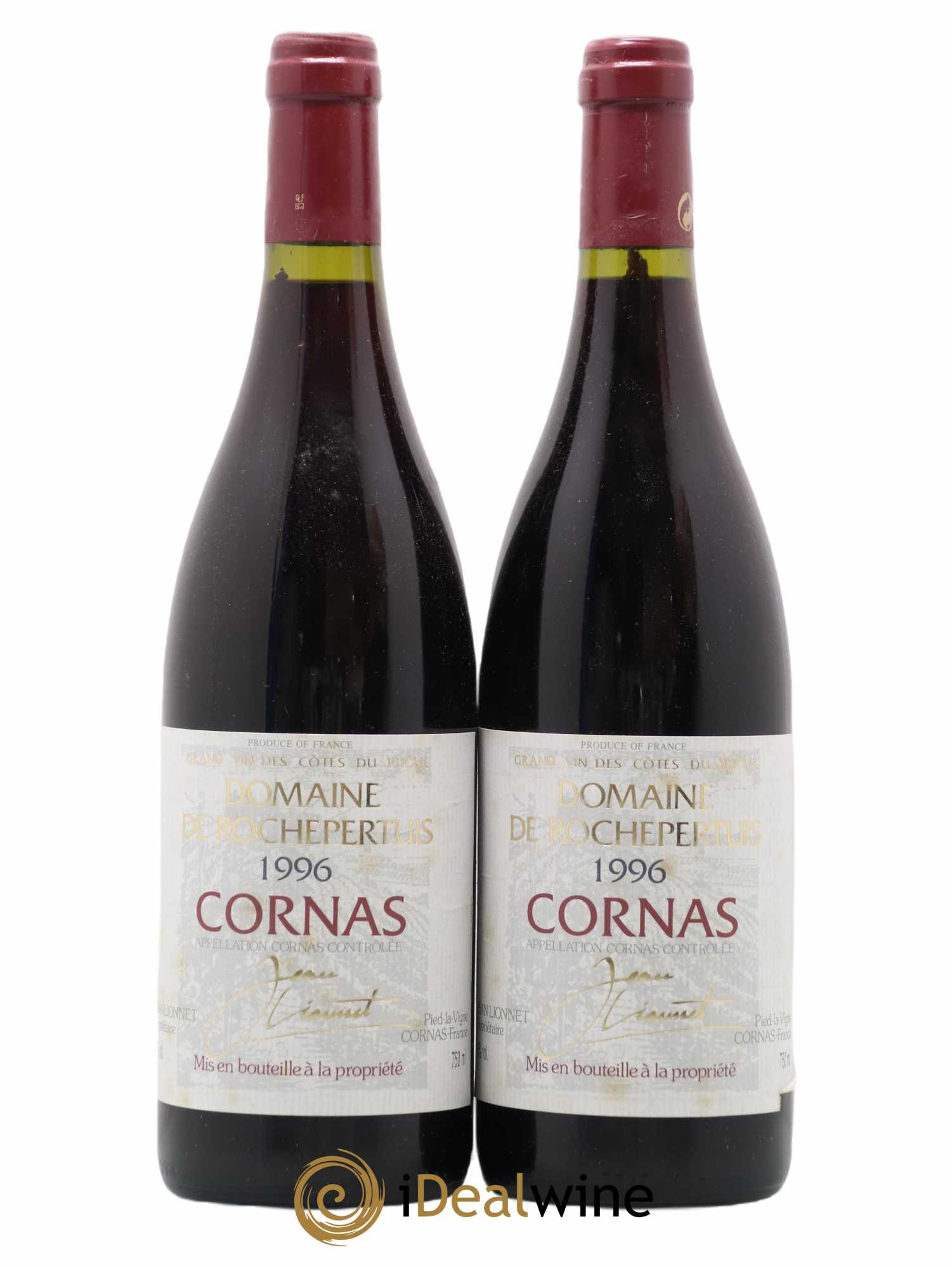 Cornas Domaine De Rochepertuis 1996 - Posten von 2 Flaschen - 0