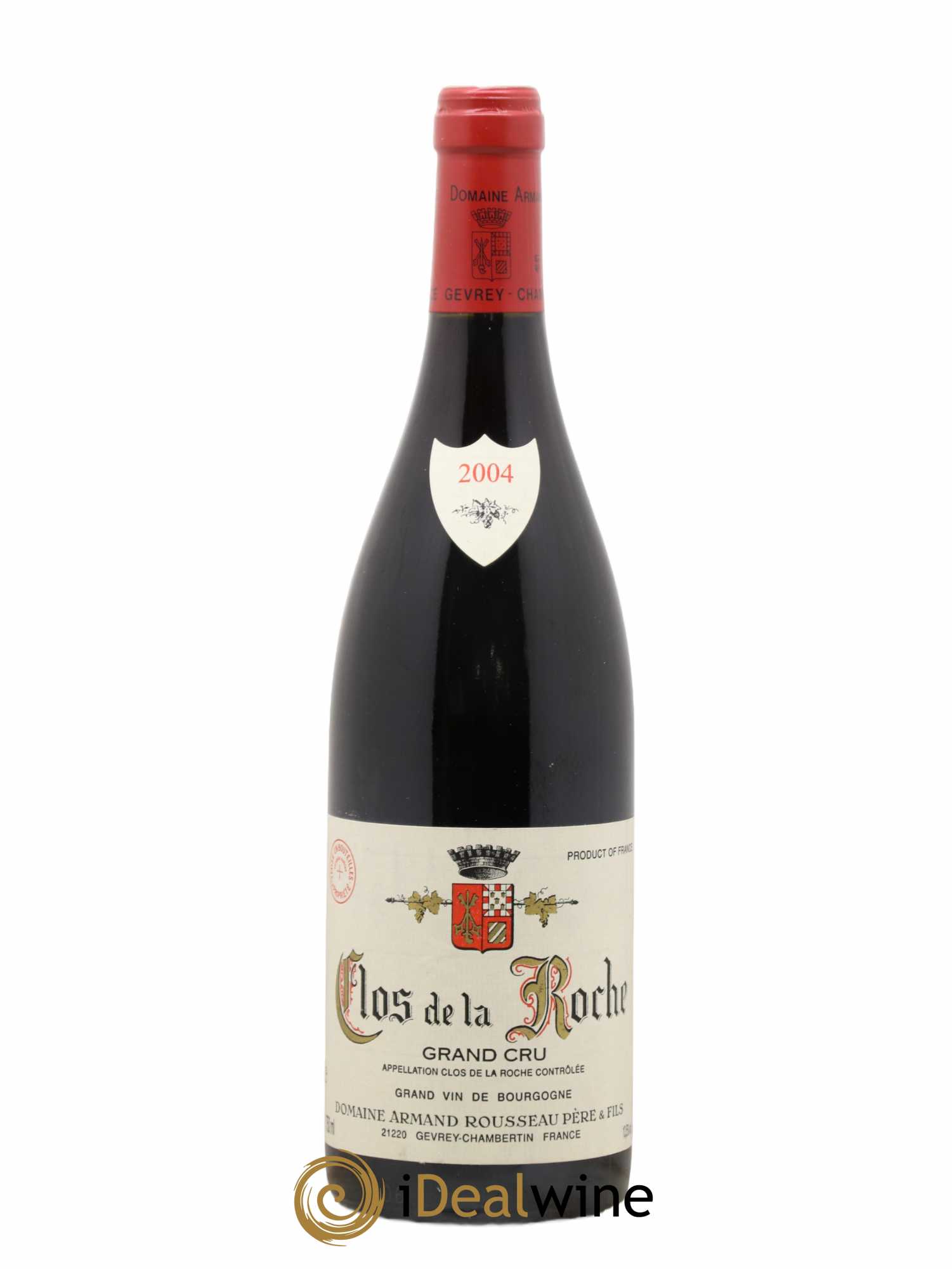 Clos de la Roche Grand Cru Armand Rousseau (Domaine) 2004 - Posten von 1 Flasche - 0