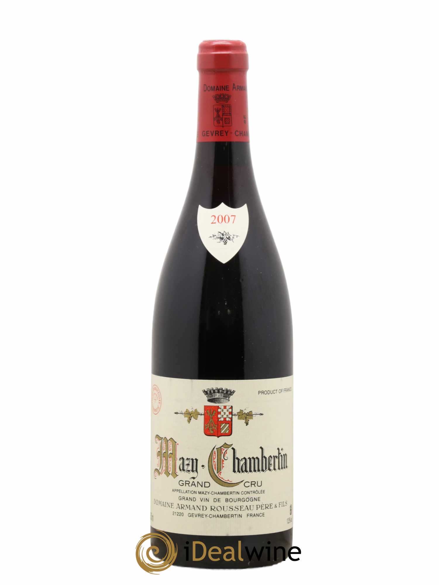 Mazis-Chambertin Grand Cru Armand Rousseau (Domaine) 2007 - Lot de 1 bouteille - 0