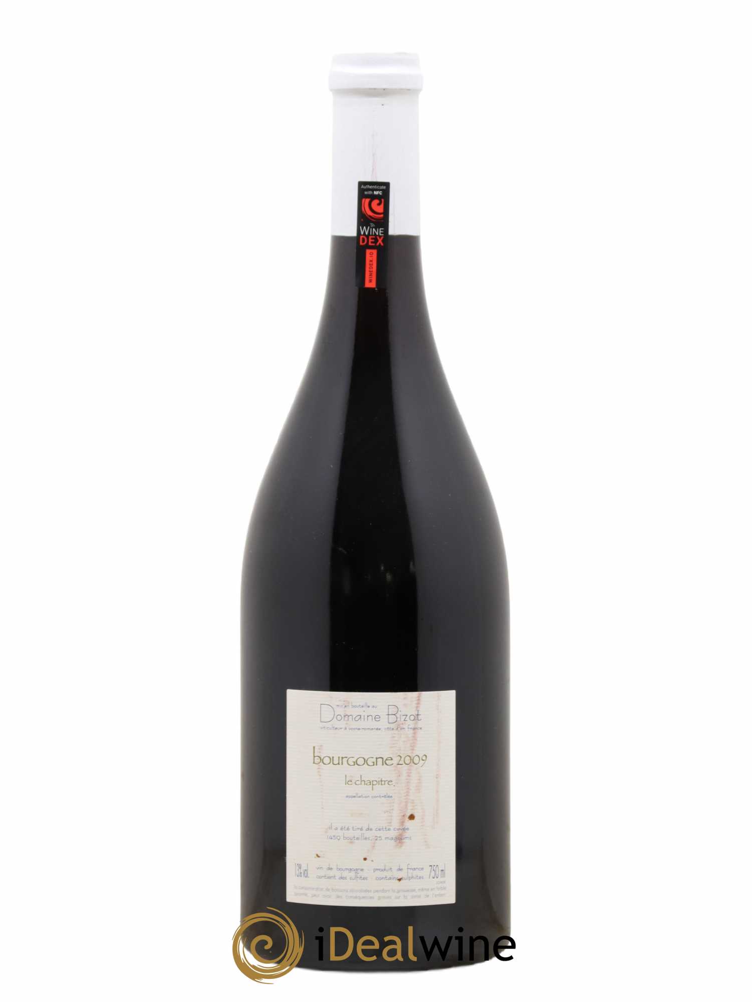Bourgogne Le Chapitre Bizot (Domaine) 2009 - Lot de 1 bouteille - 1
