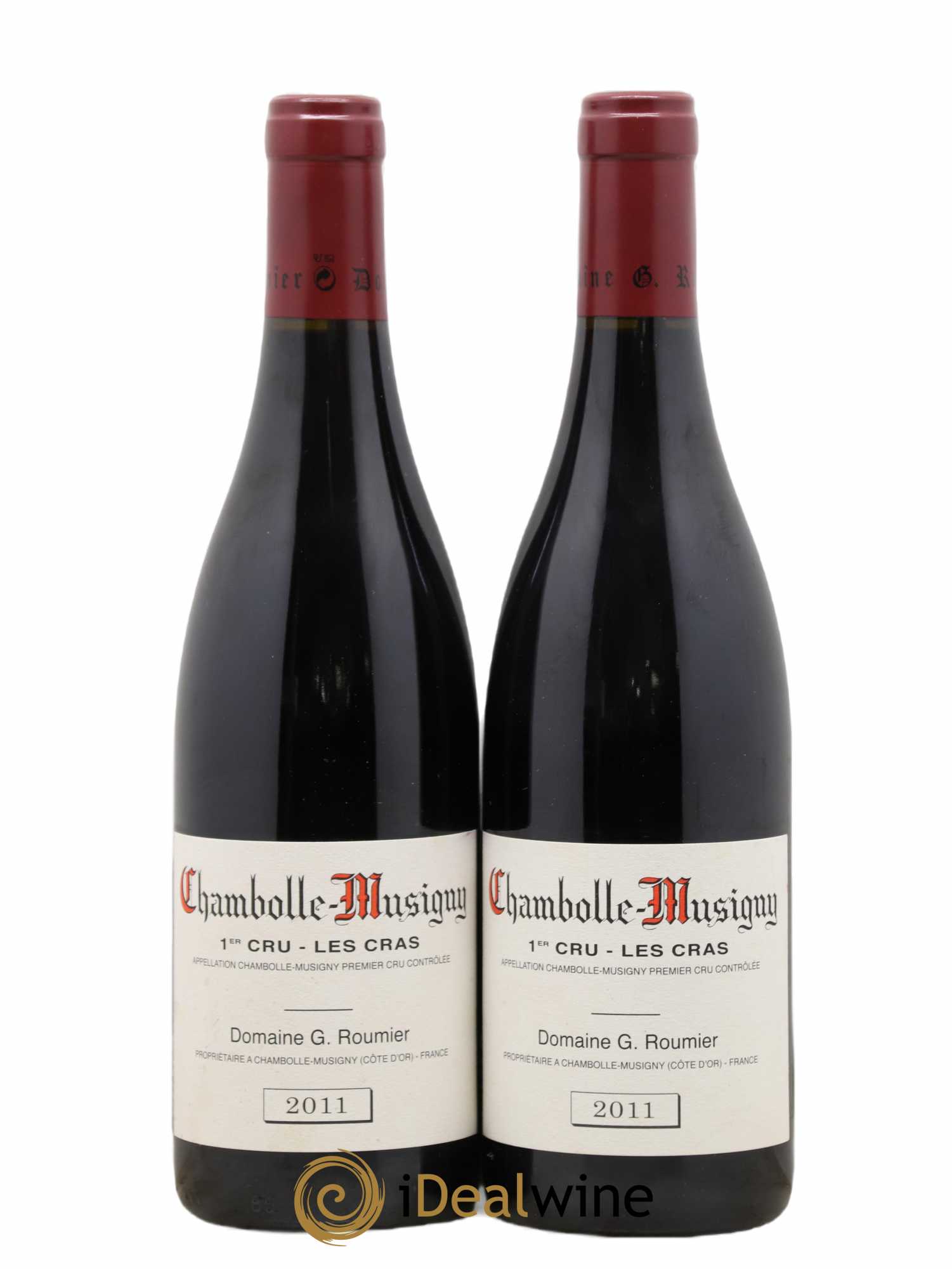 Chambolle-Musigny 1er Cru Les Cras Georges Roumier (Domaine) 2011 - Lot de 2 bouteilles - 0