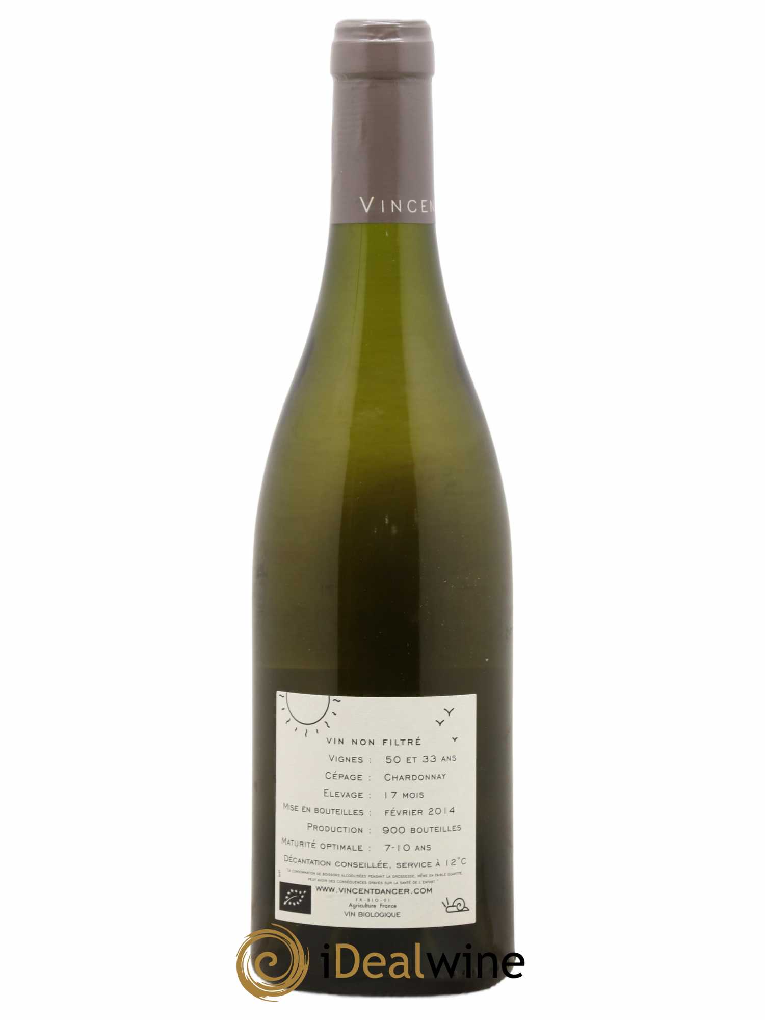 Meursault 1er Cru Perrières Vincent Dancer 2012 - Lot de 1 bouteille - 1