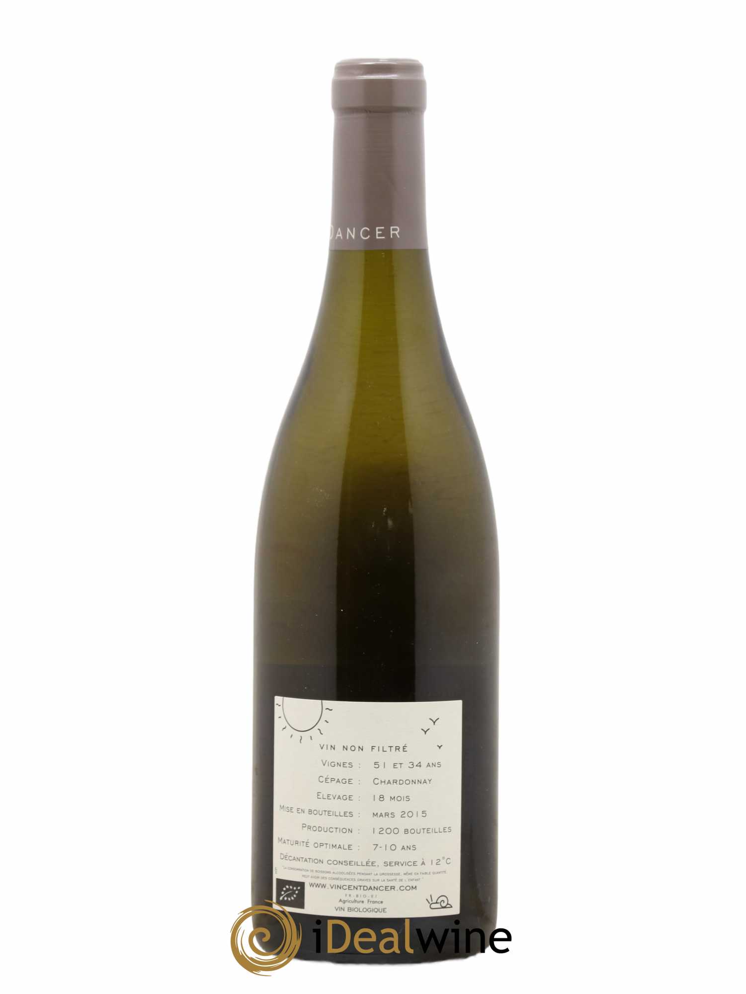 Meursault 1er Cru Perrières Vincent Dancer 2013 - Lot de 1 bouteille - 1