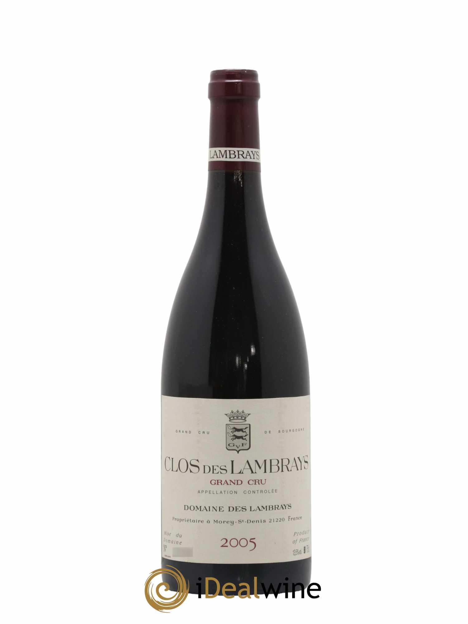 Clos des Lambrays Grand Cru Domaine des Lambrays 2005 - Lot de 1 bouteille - 0