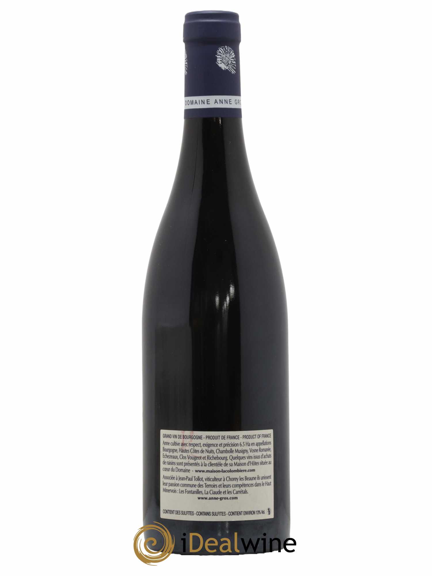 Clos de Vougeot Grand Cru Le Grand Maupertui Anne Gros 2009 - Lot of 1 bottle - 1