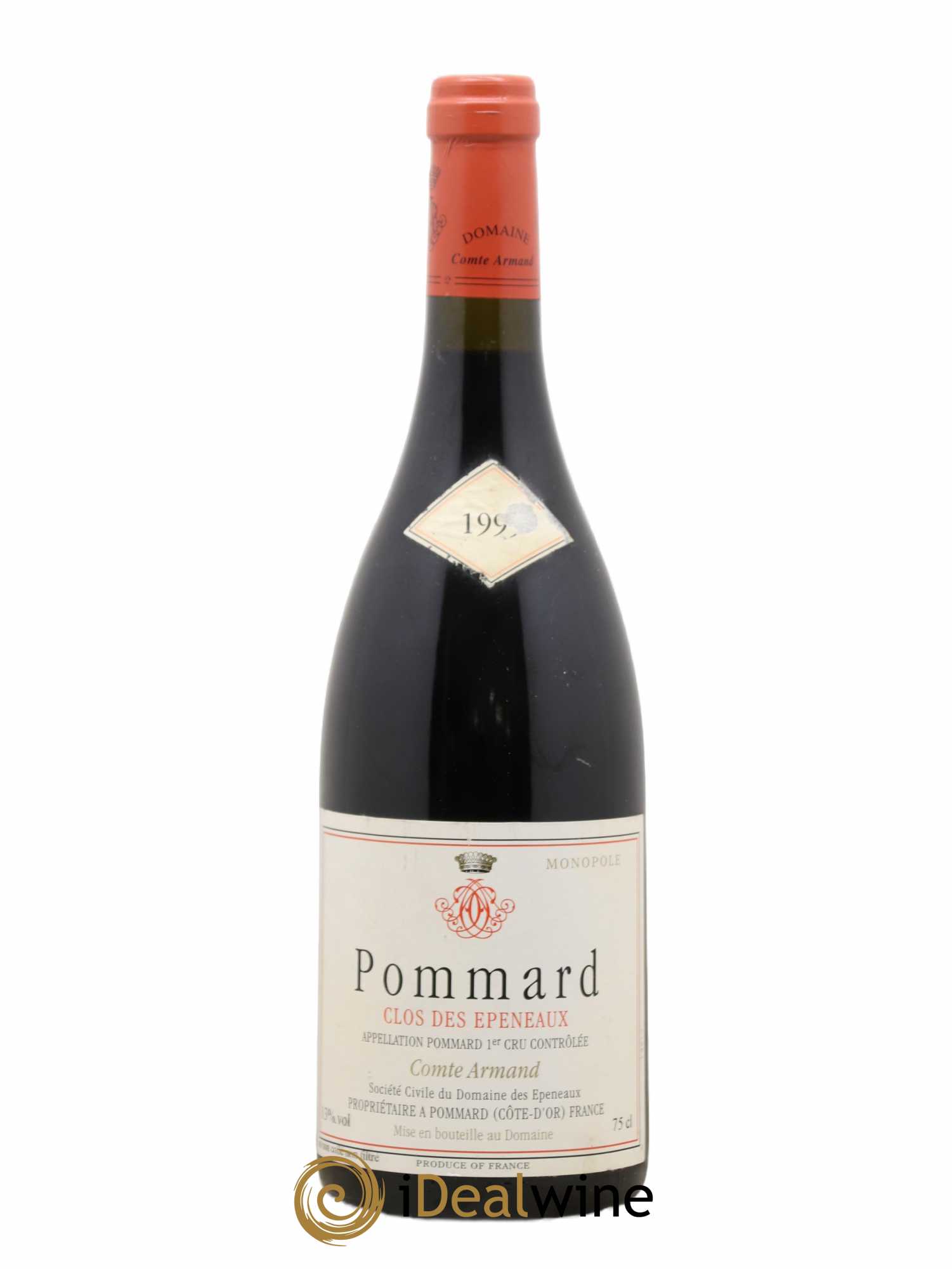 Pommard 1er Cru Clos des Epeneaux Comte Armand 1999 - Lot de 1 bouteille - 0