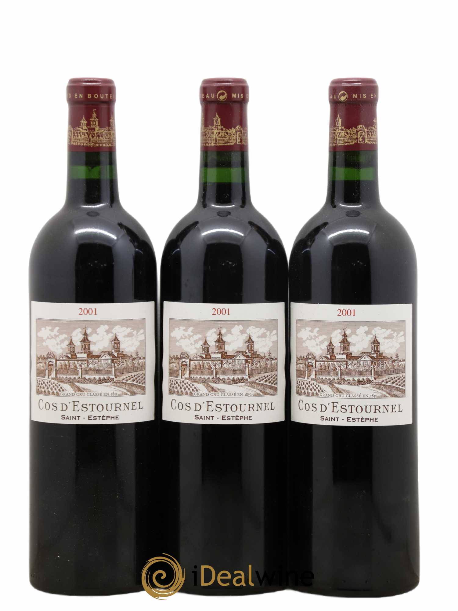 Cos d'Estournel 2ème Grand Cru Classé 2001 - Lot de 12 bouteilles - 1