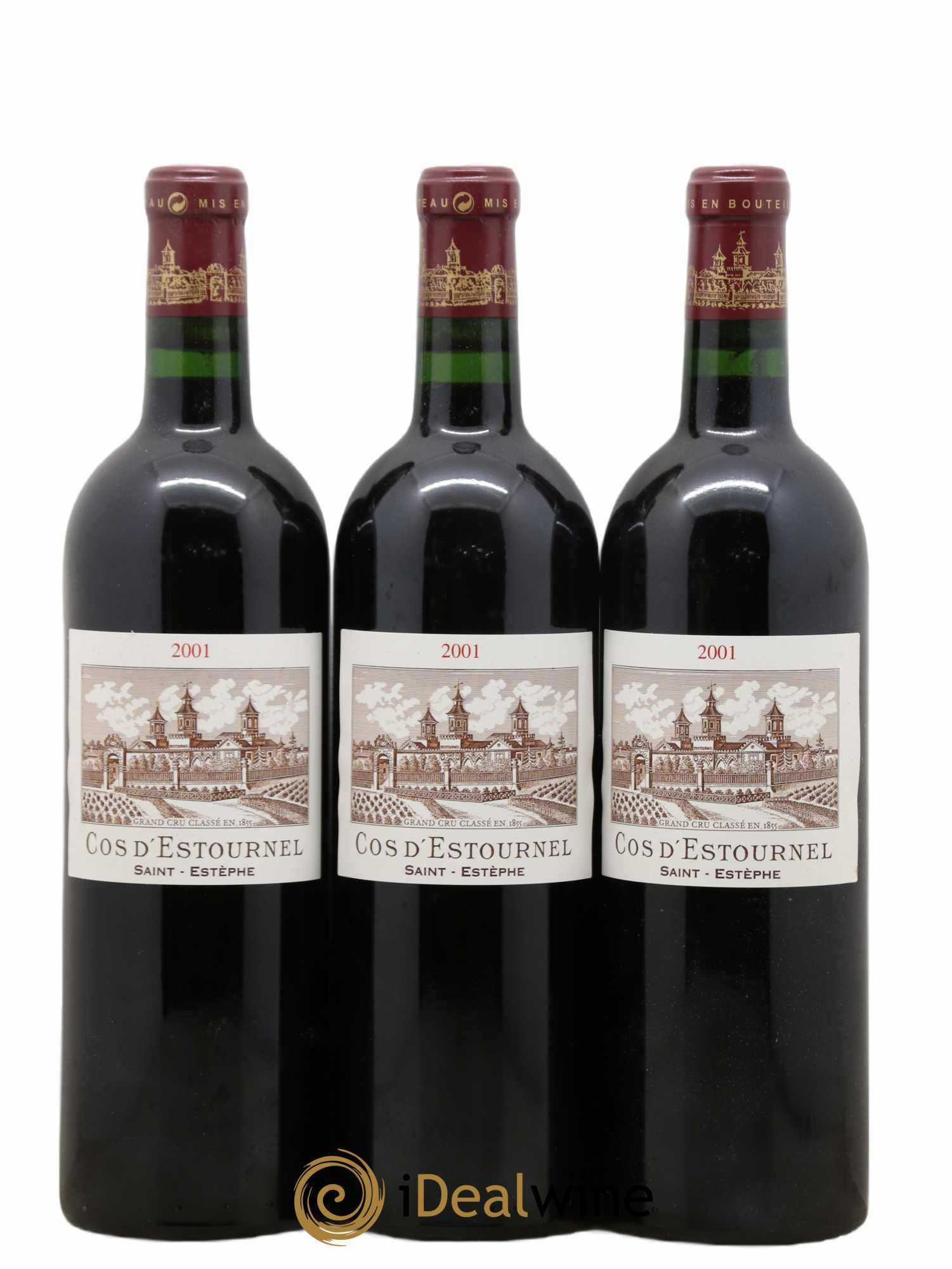 Cos d'Estournel 2ème Grand Cru Classé 2001 - Lot de 12 bouteilles - 2