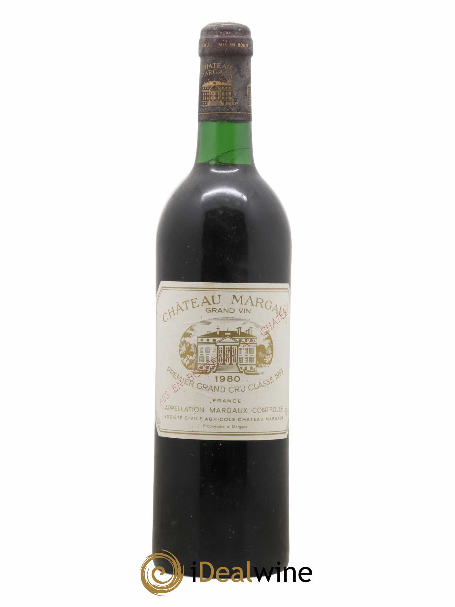 Château Margaux 1er Grand Cru Classé 1980 - Lot of 1 bottle - 0