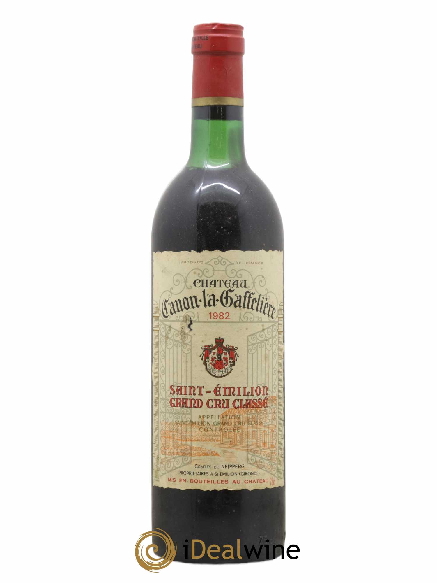 Château Canon la Gaffelière 1er Grand Cru Classé B 1982 - Lot de 1 bouteille - 0
