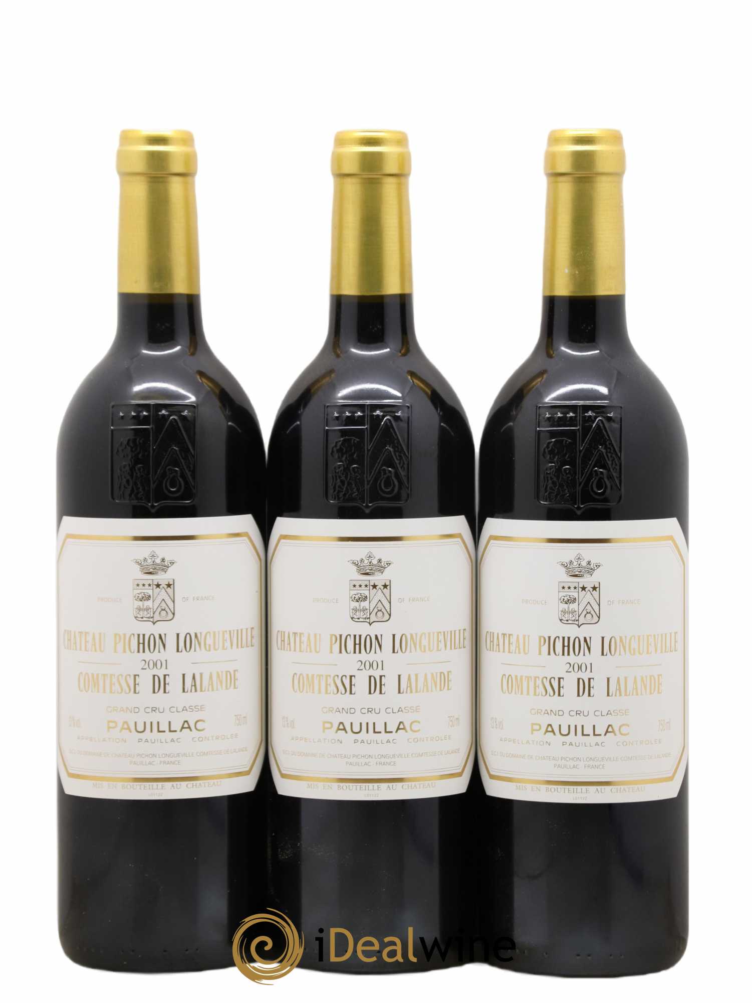 Château Pichon Longueville Comtesse de Lalande 2ème Grand Cru Classé 2001 - Lot de 12 bouteilles - 2