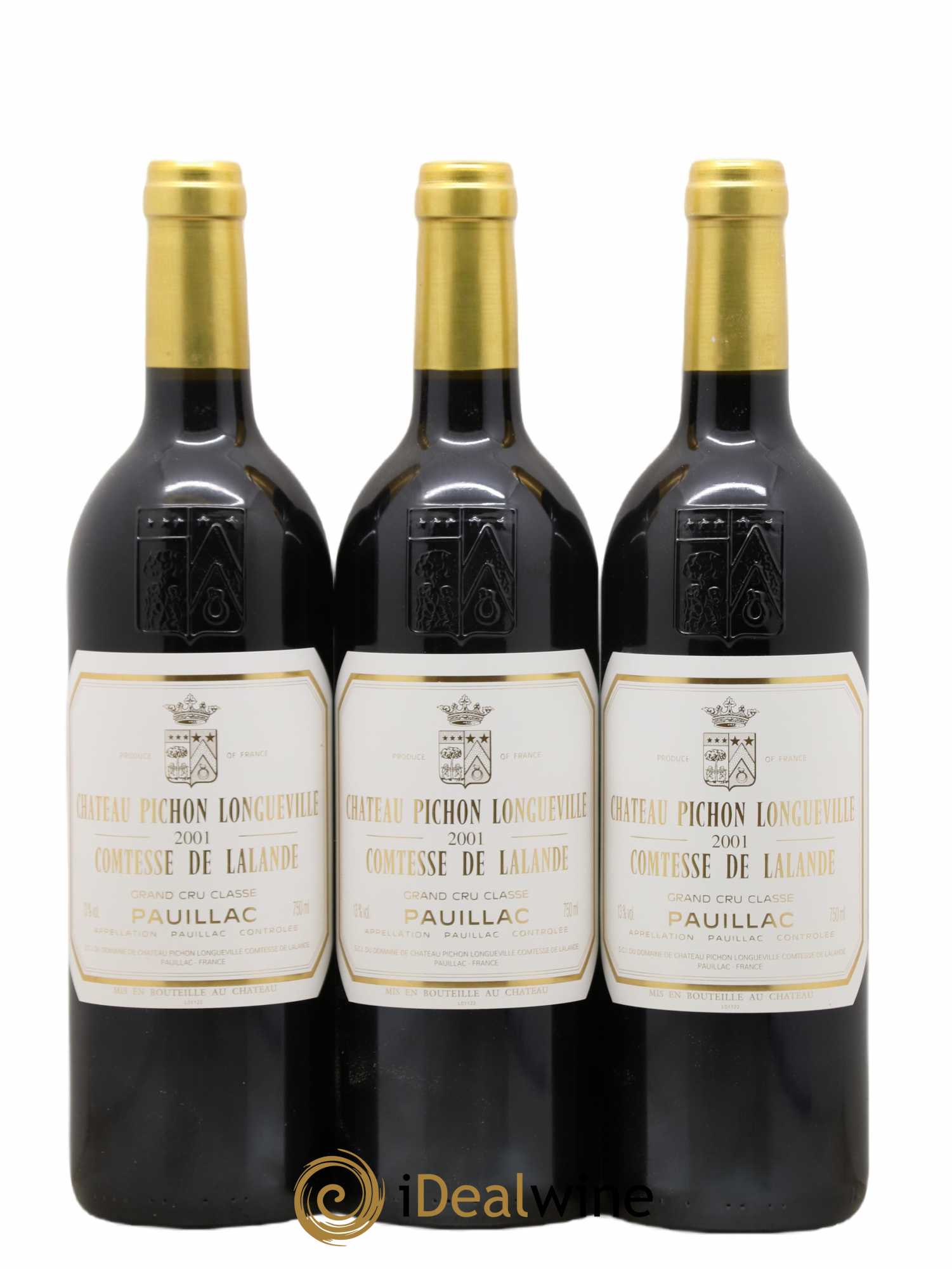 Château Pichon Longueville Comtesse de Lalande 2ème Grand Cru Classé 2001 - Lot de 12 bouteilles - 4