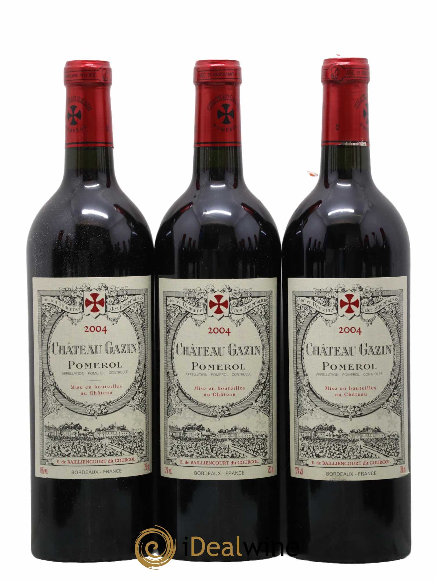 Château Gazin 2004 - Lot de 12 bouteilles - 1