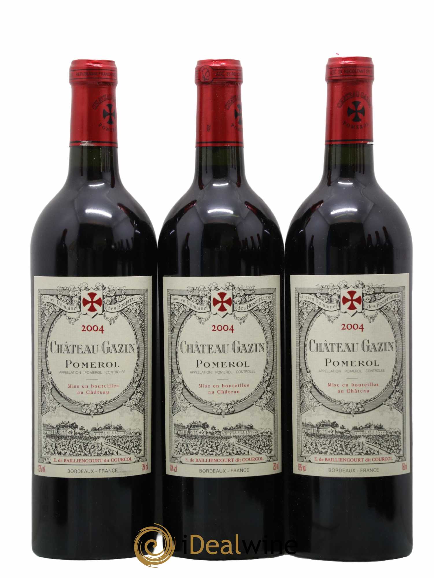 Château Gazin 2004 - Lot de 12 bouteilles - 2