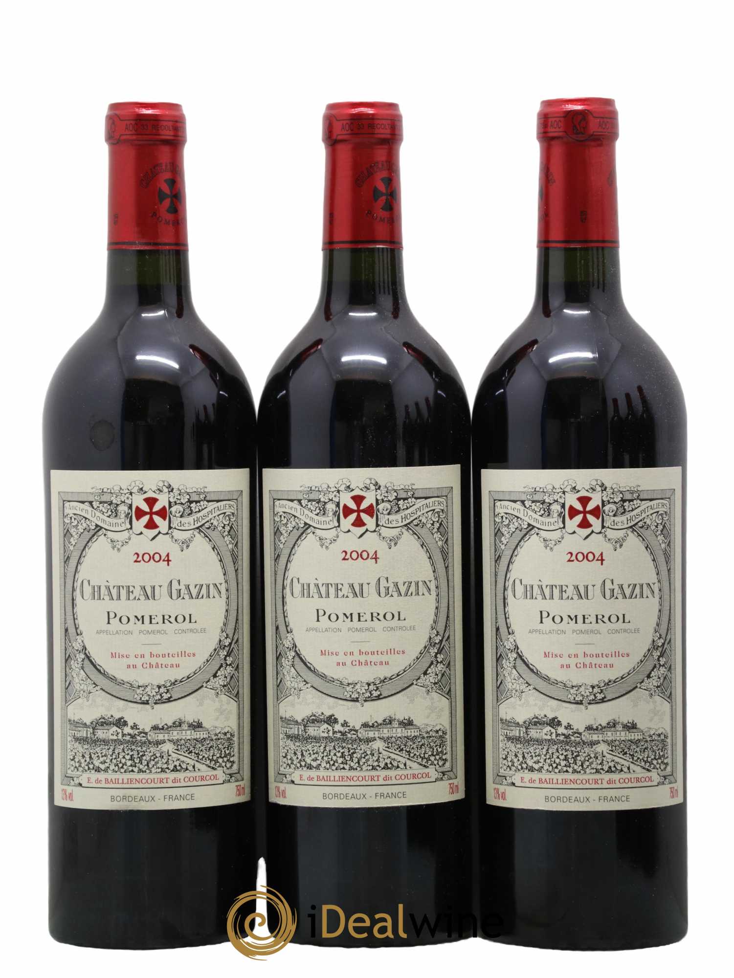 Château Gazin 2004 - Lot de 12 bouteilles - 3