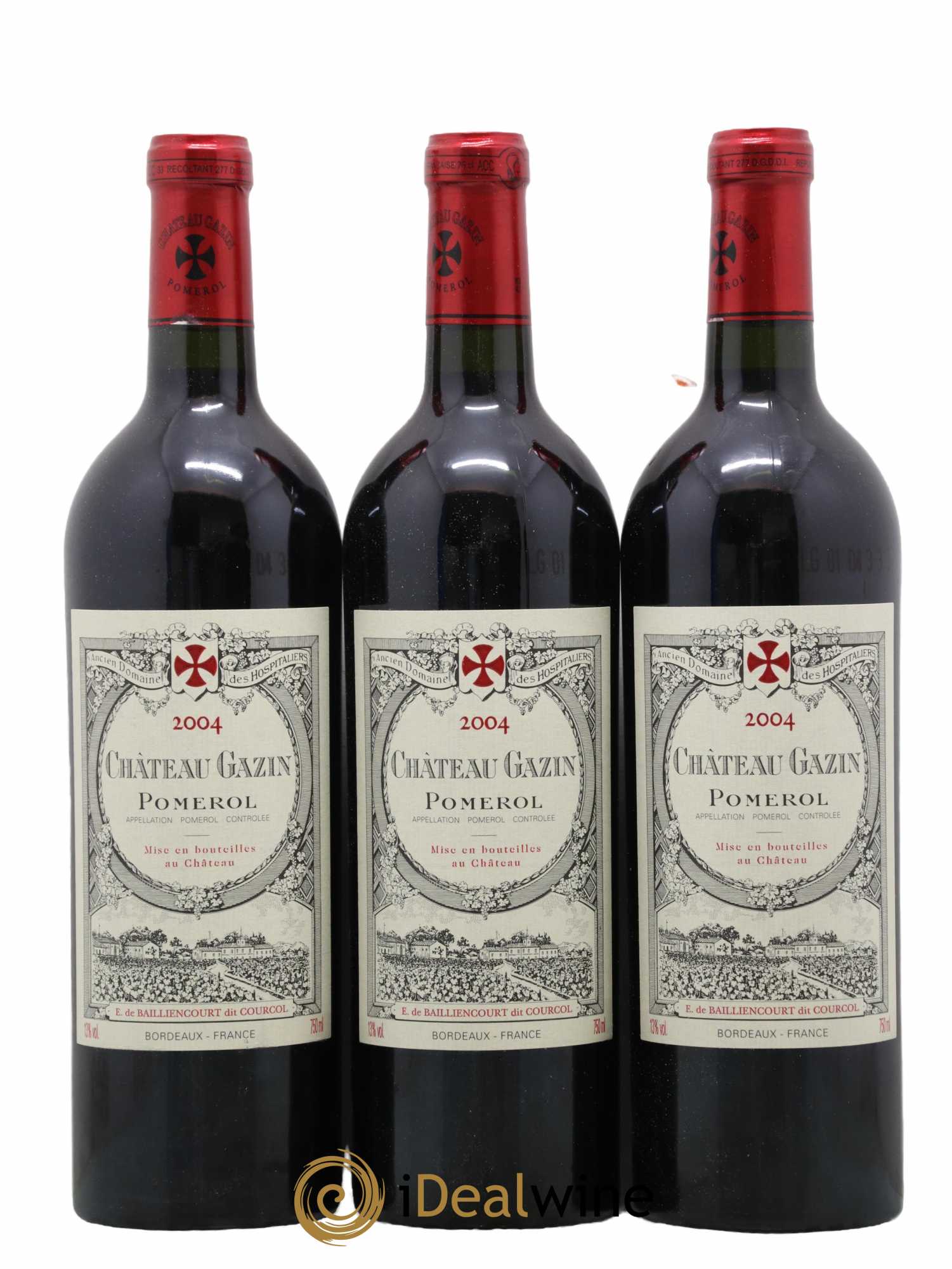 Château Gazin 2004 - Lot de 12 bouteilles - 4