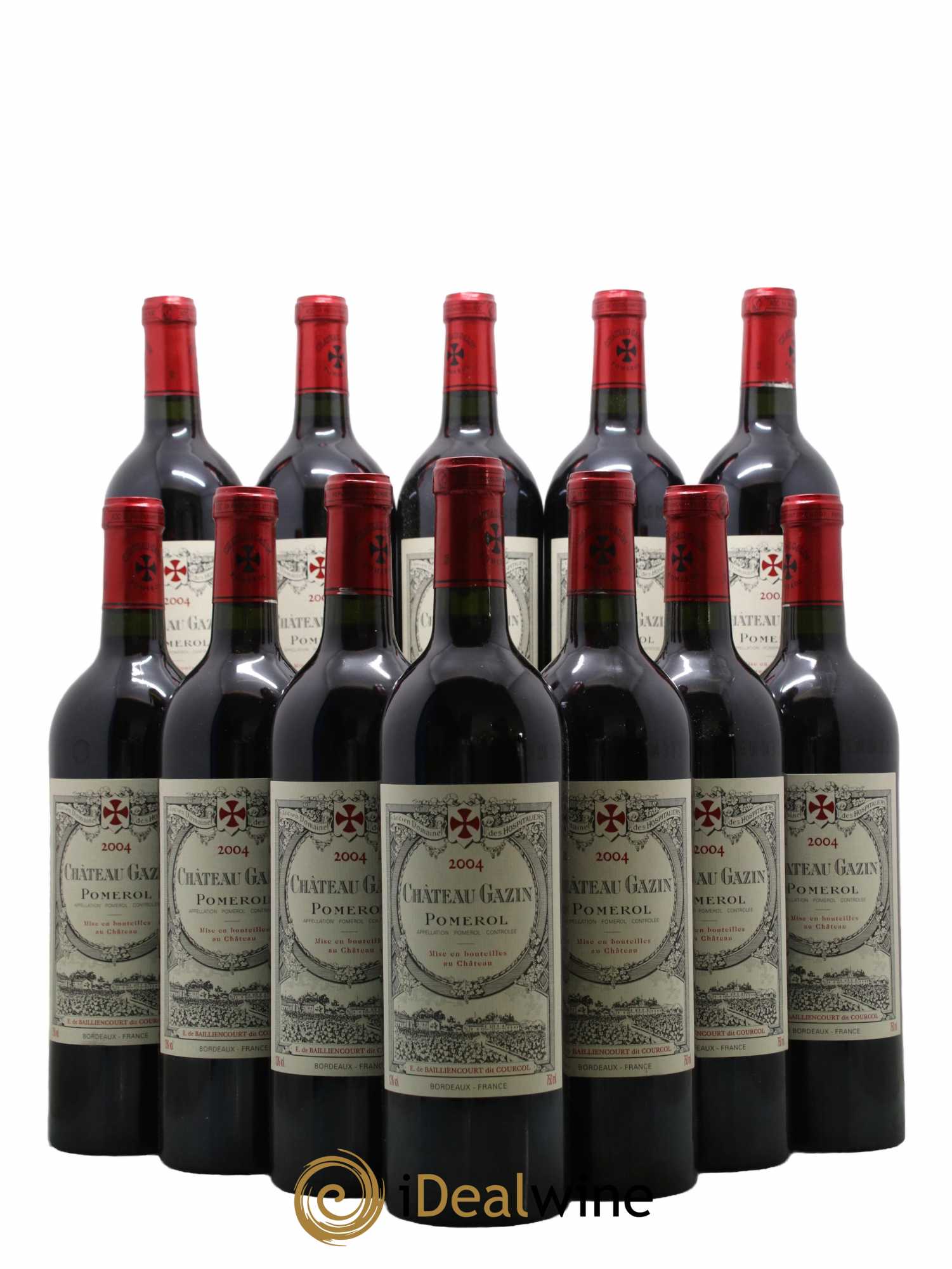 Château Gazin 2004 - Lot de 12 bouteilles - 0