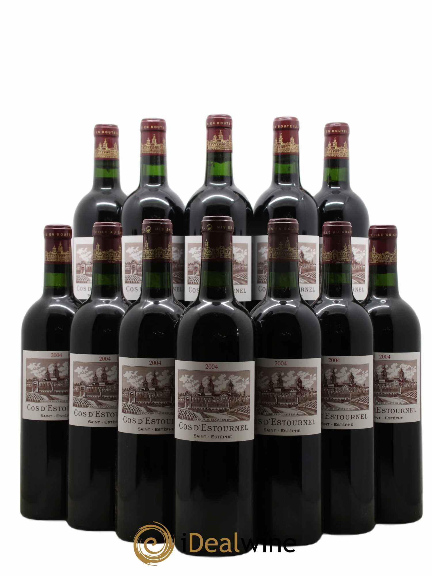 Cos d'Estournel 2ème Grand Cru Classé 2004 - Lot de 12 bouteilles - 0