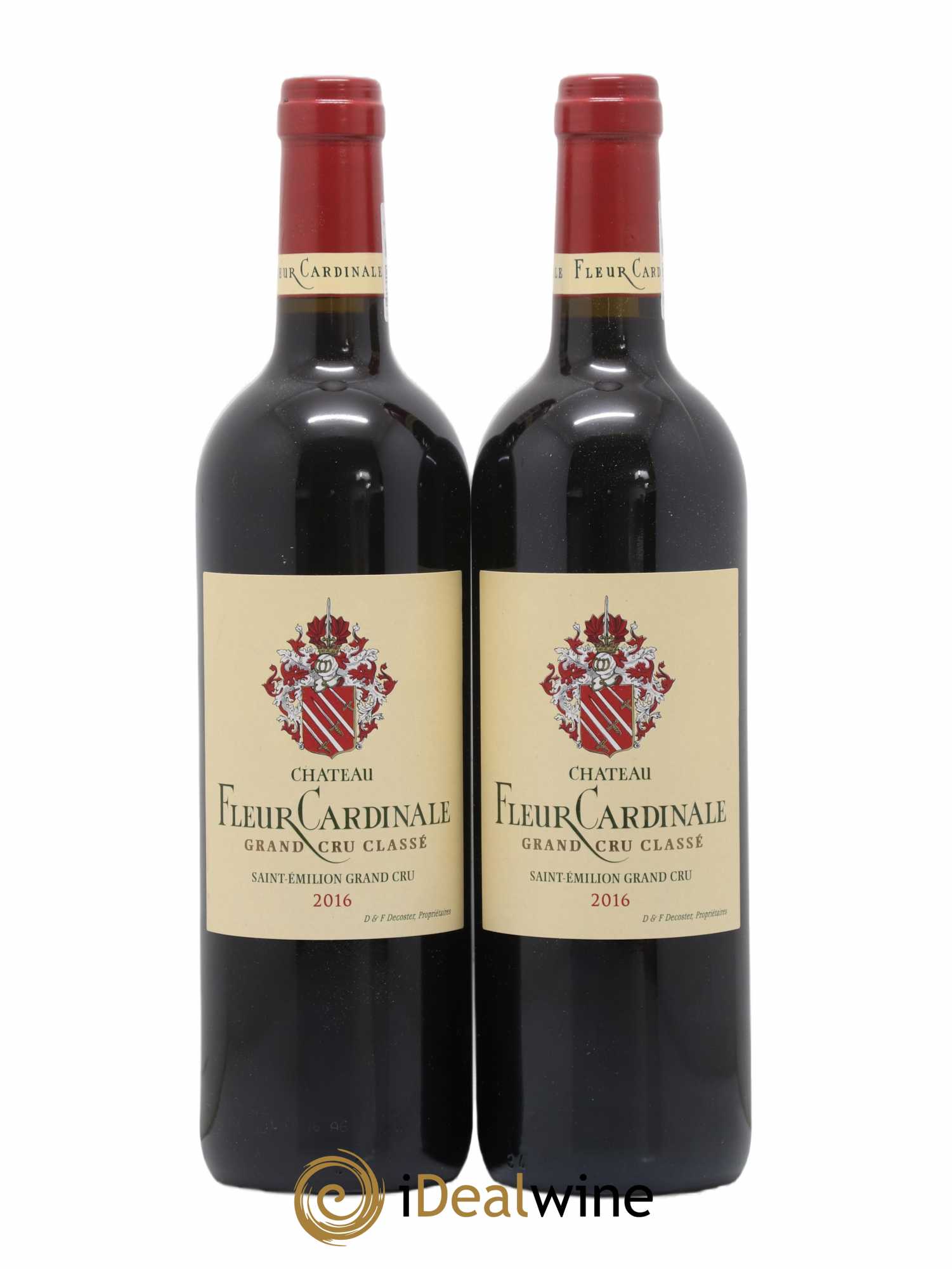 Château Fleur Cardinale Grand Cru Classé 2016 - Lot de 2 bouteilles - 0