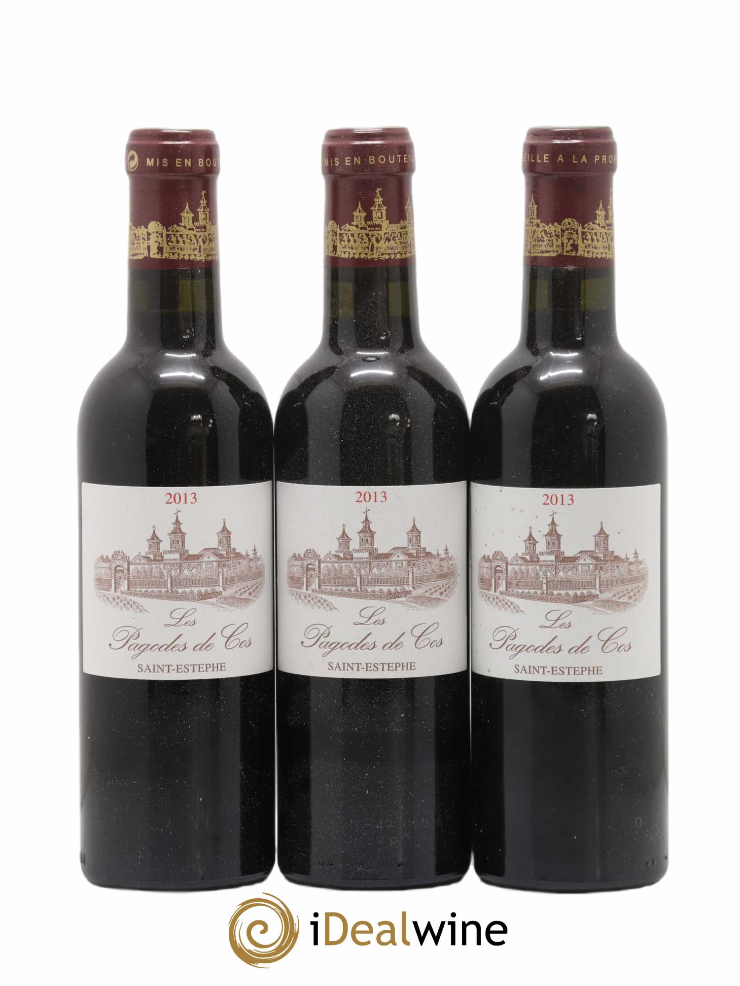 Les Pagodes de Cos Second Vin 2013 - Lot de 6 demi bouteilles - 1