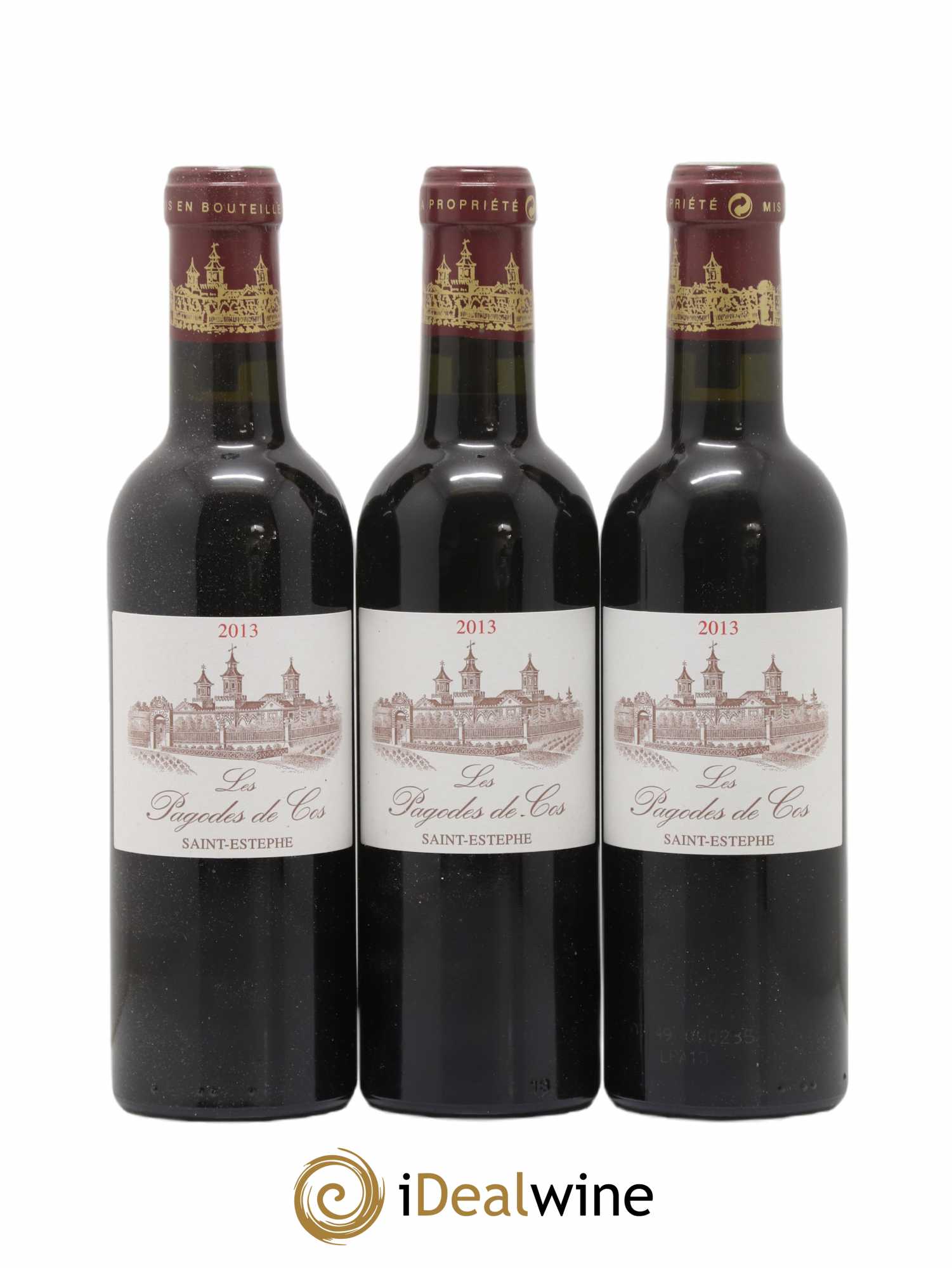Les Pagodes de Cos Second Vin 2013 - Lot de 6 demi bouteilles - 2