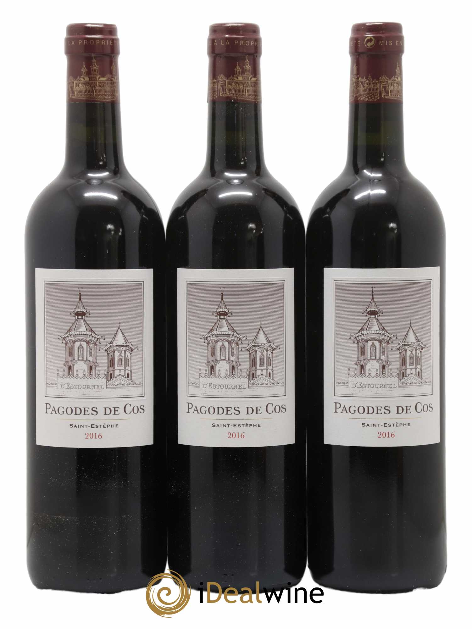 Les Pagodes de Cos Second Vin 2016 - Posten von 12 Flaschen - 2