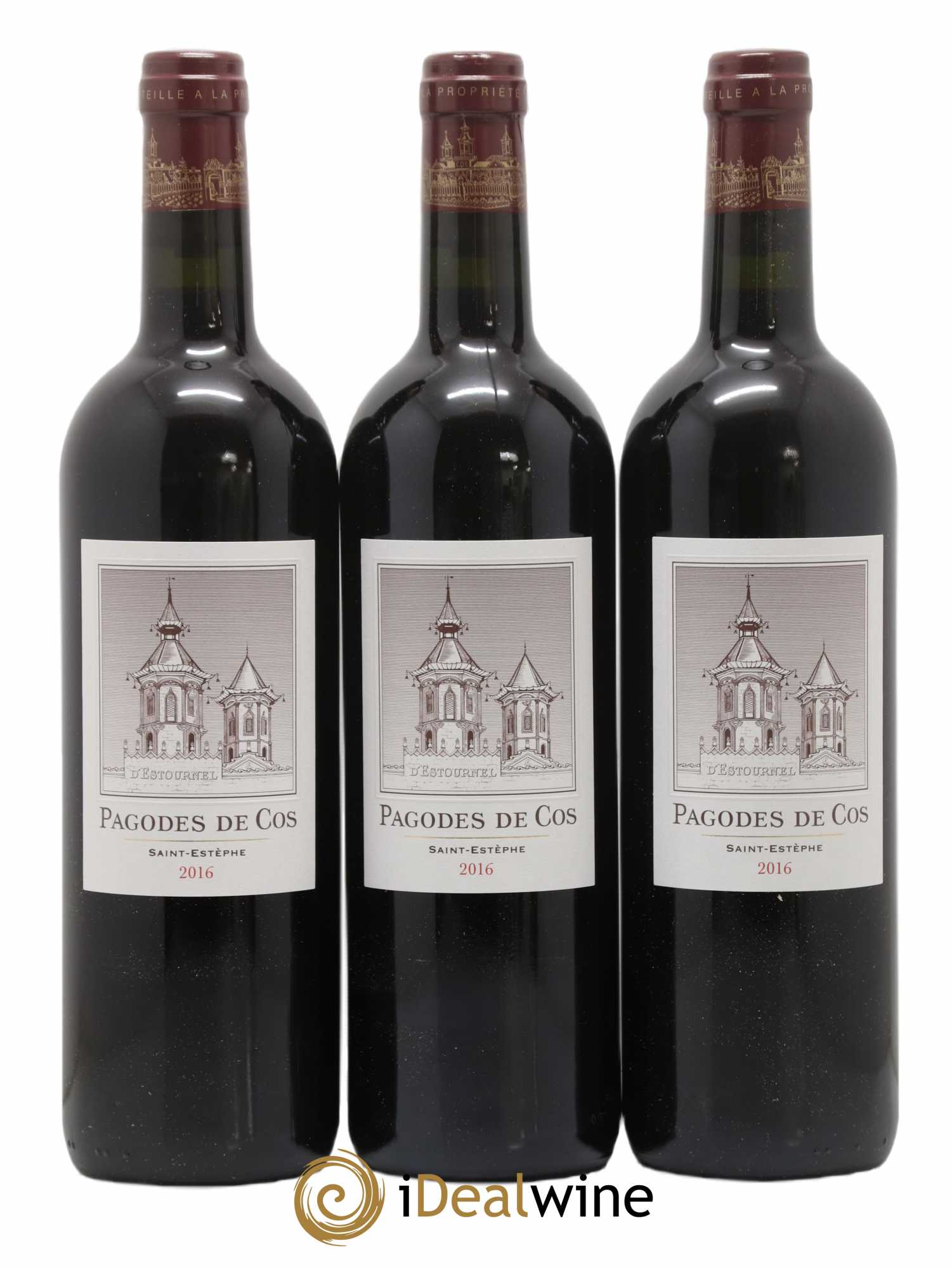 Les Pagodes de Cos Second Vin 2016 - Posten von 12 Flaschen - 3