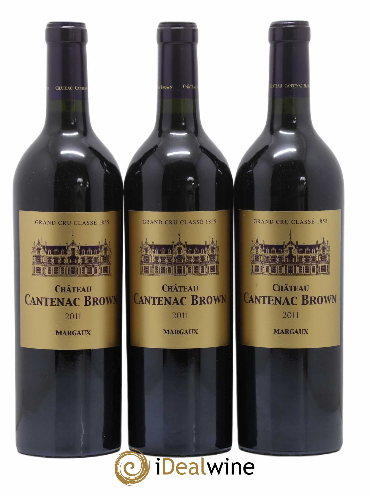 Château Cantenac Brown 3ème Grand Cru Classé 2011 - Lot de 12 bouteilles - 1