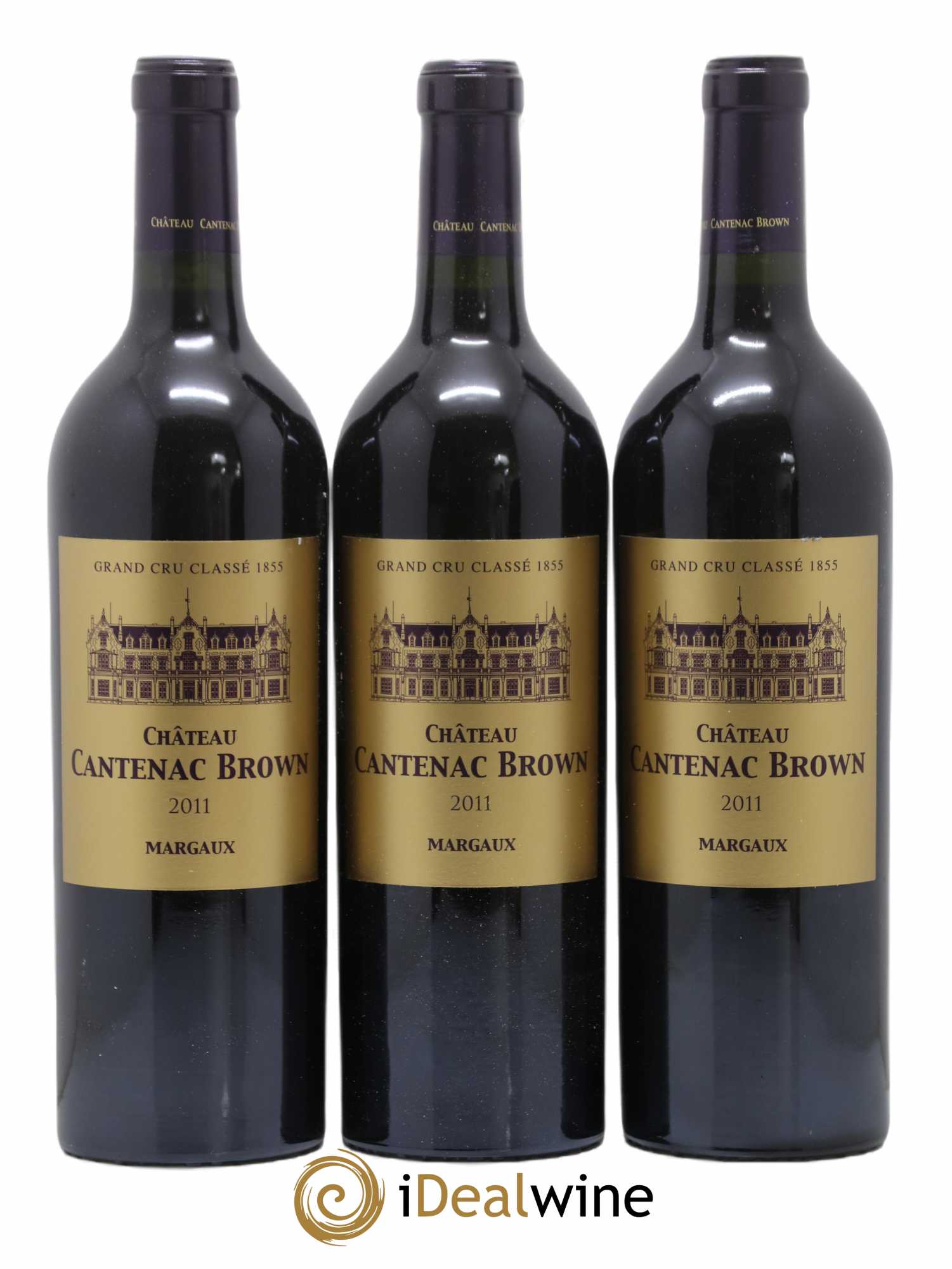 Château Cantenac Brown 3ème Grand Cru Classé 2011 - Lot de 12 bouteilles - 3