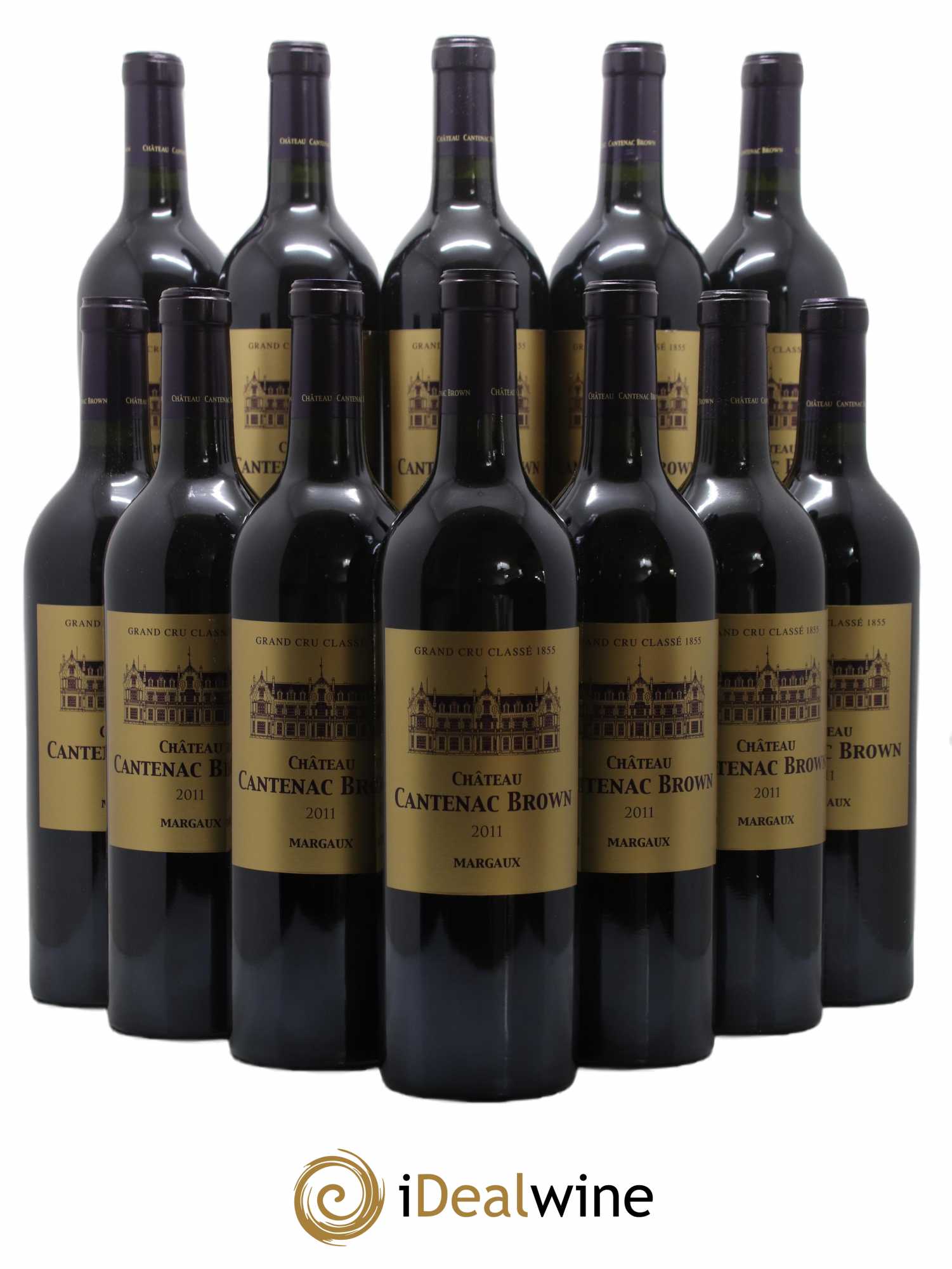 Château Cantenac Brown 3ème Grand Cru Classé 2011 - Lot de 12 bouteilles - 0