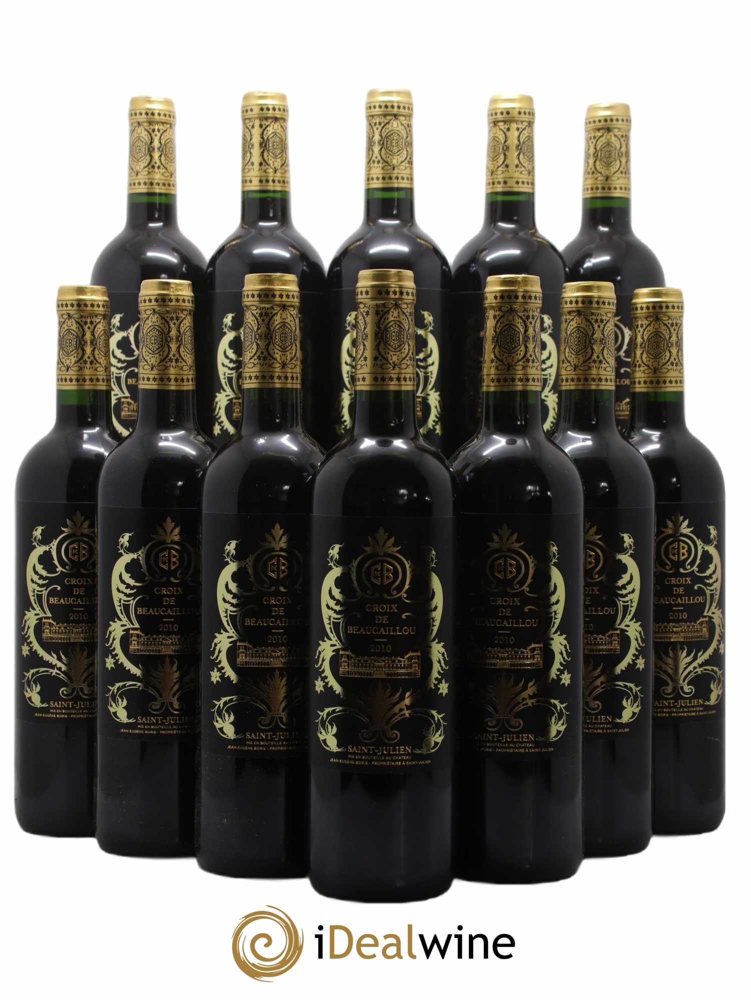 La Croix de Beaucaillou Second Vin 2010 - Lot de 12 bouteilles - 0