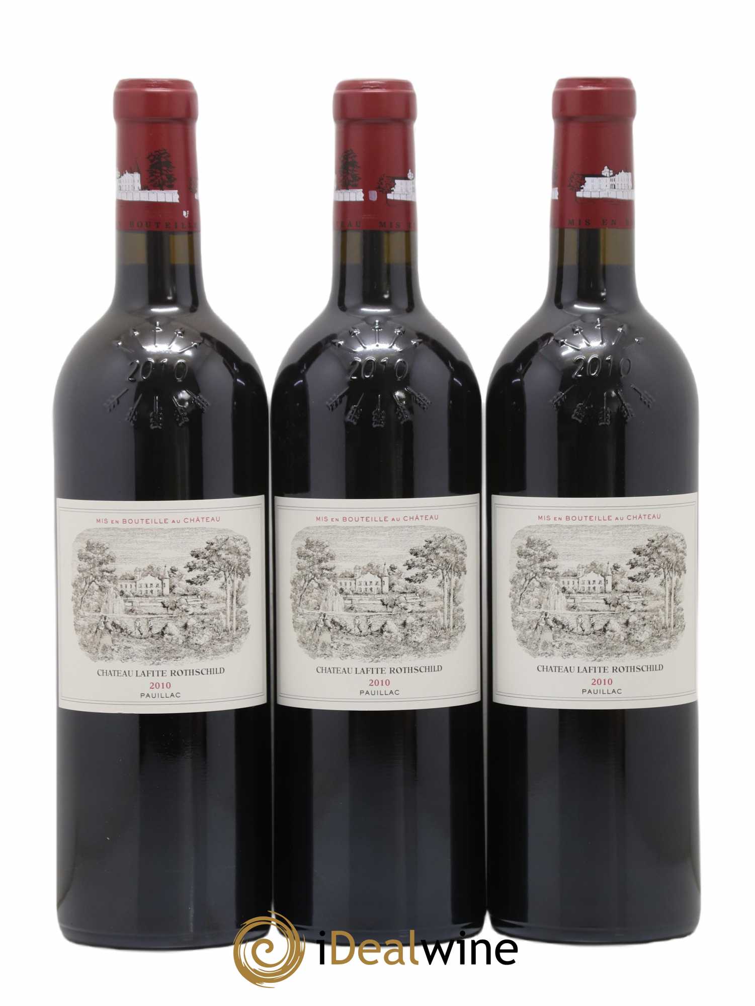 Château Lafite Rothschild 1er Grand Cru Classé (sans prix de réserve) 2010 - Lot de 6 bouteilles - 1