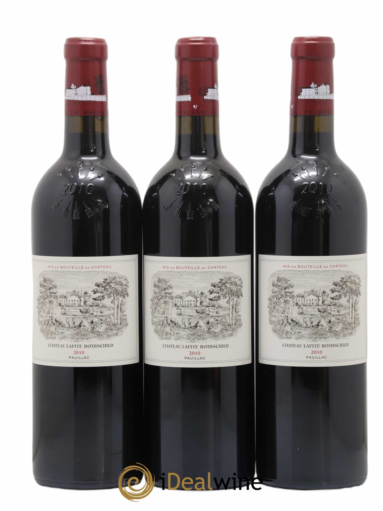 Château Lafite Rothschild 1er Grand Cru Classé (sans prix de réserve) 2010 - Lot de 6 bouteilles - 3